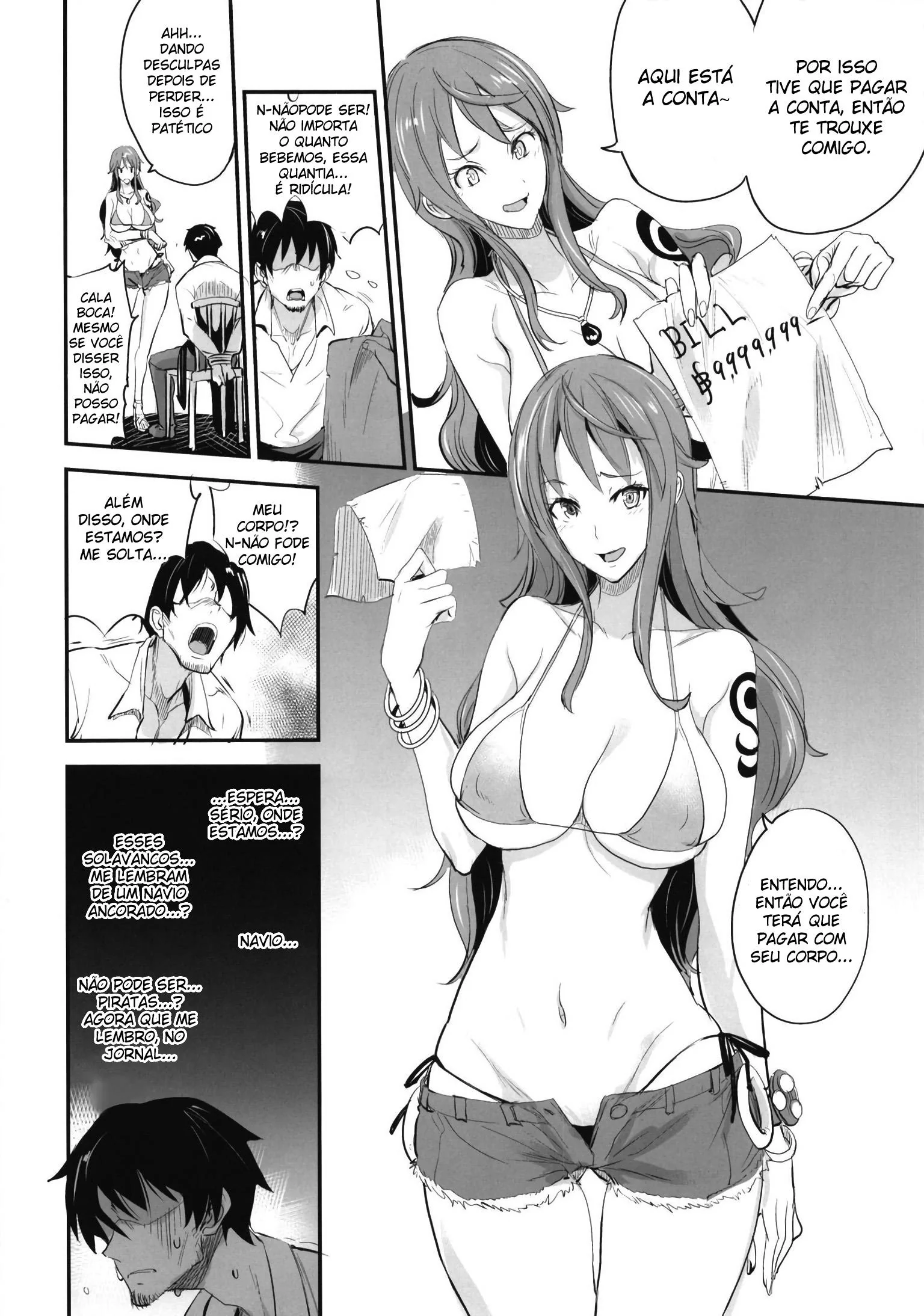 Nami Tomando Rola na Buceta – One Piece em Hentai
