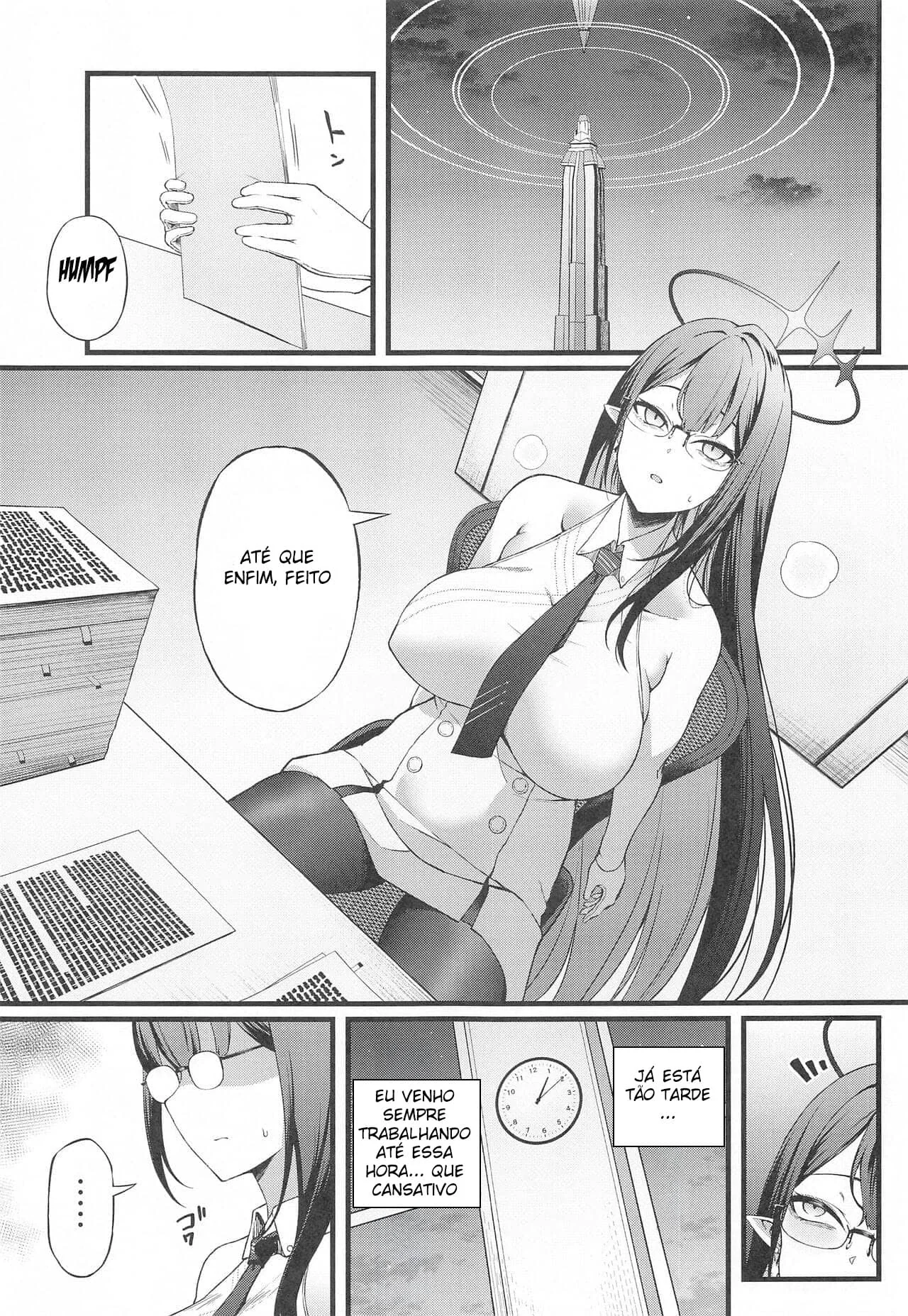 Sacanagem sem Limites com Nanagami Rin em Manga HQ