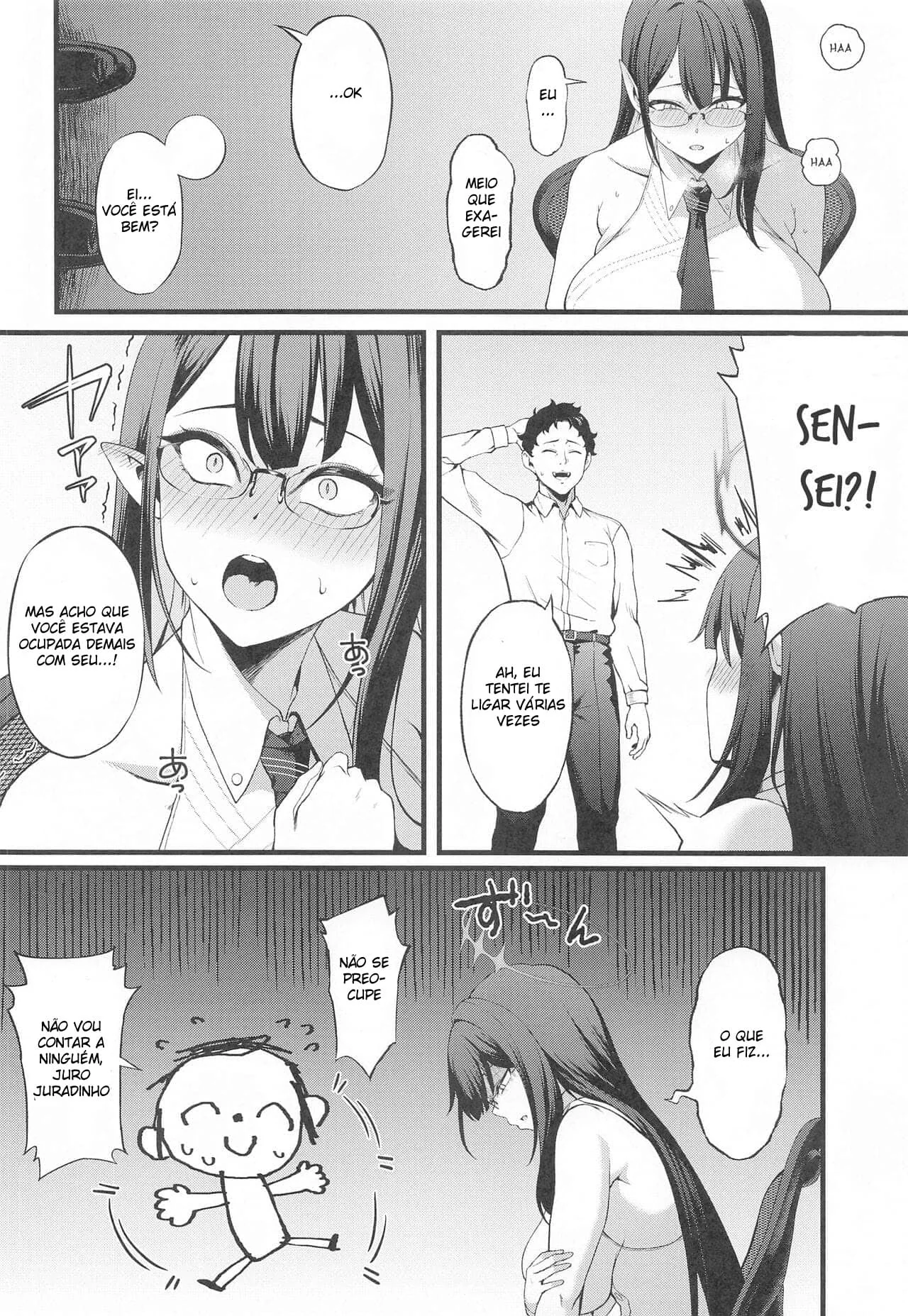 Sacanagem sem Limites com Nanagami Rin em Manga HQ