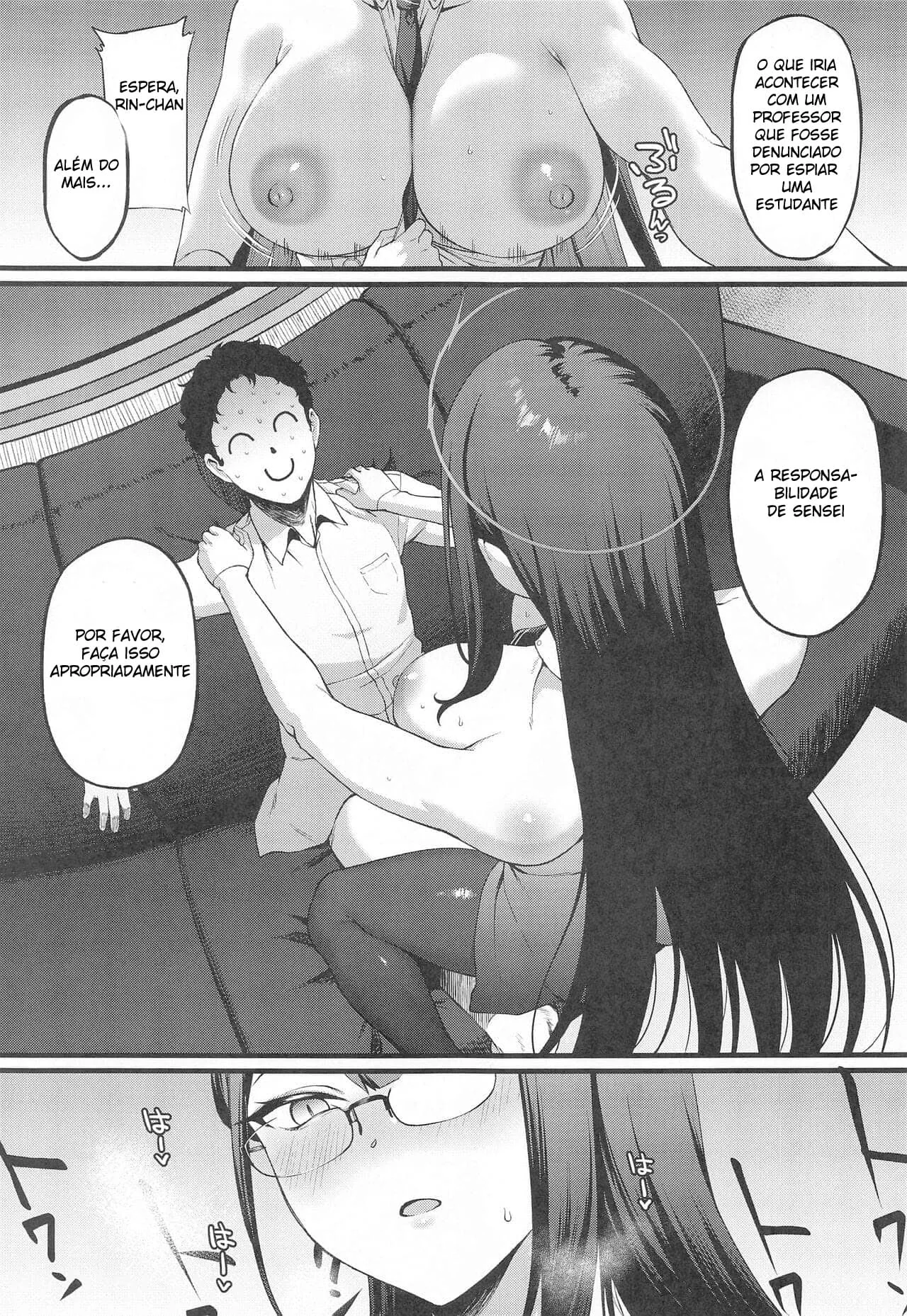 Sacanagem sem Limites com Nanagami Rin em Manga HQ