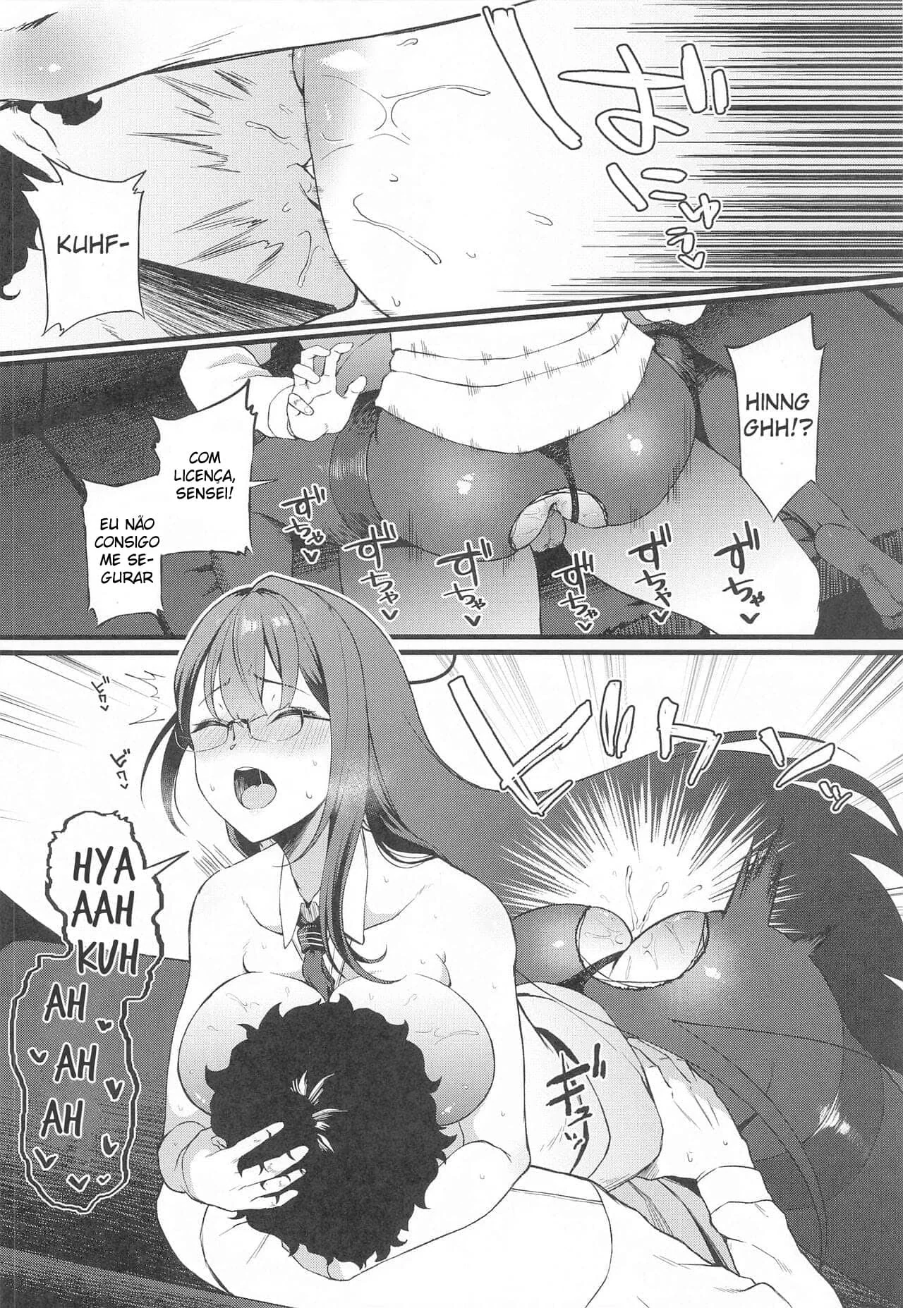 Sacanagem sem Limites com Nanagami Rin em Manga HQ