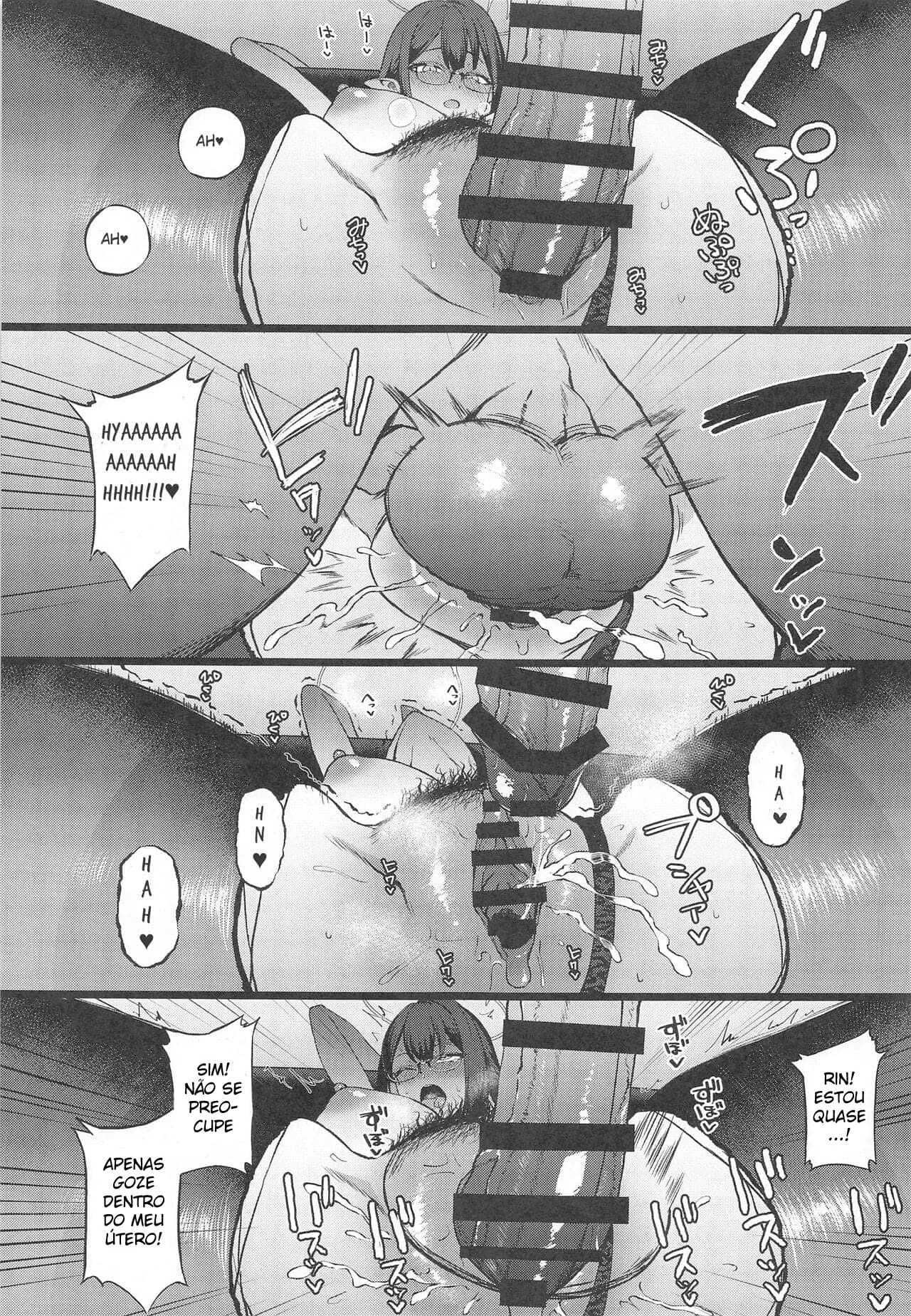 Sacanagem sem Limites com Nanagami Rin em Manga HQ