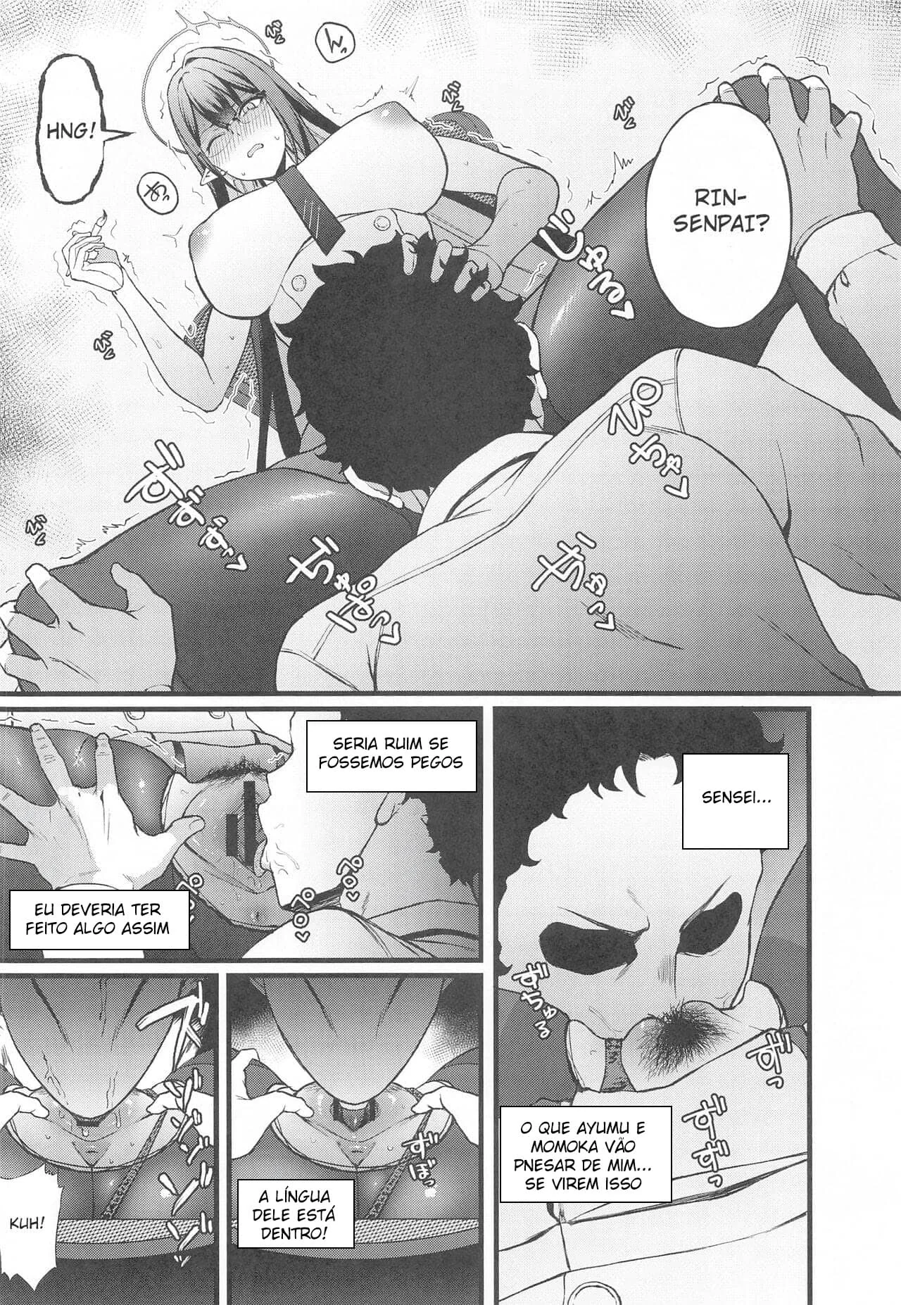 Sacanagem sem Limites com Nanagami Rin em Manga HQ