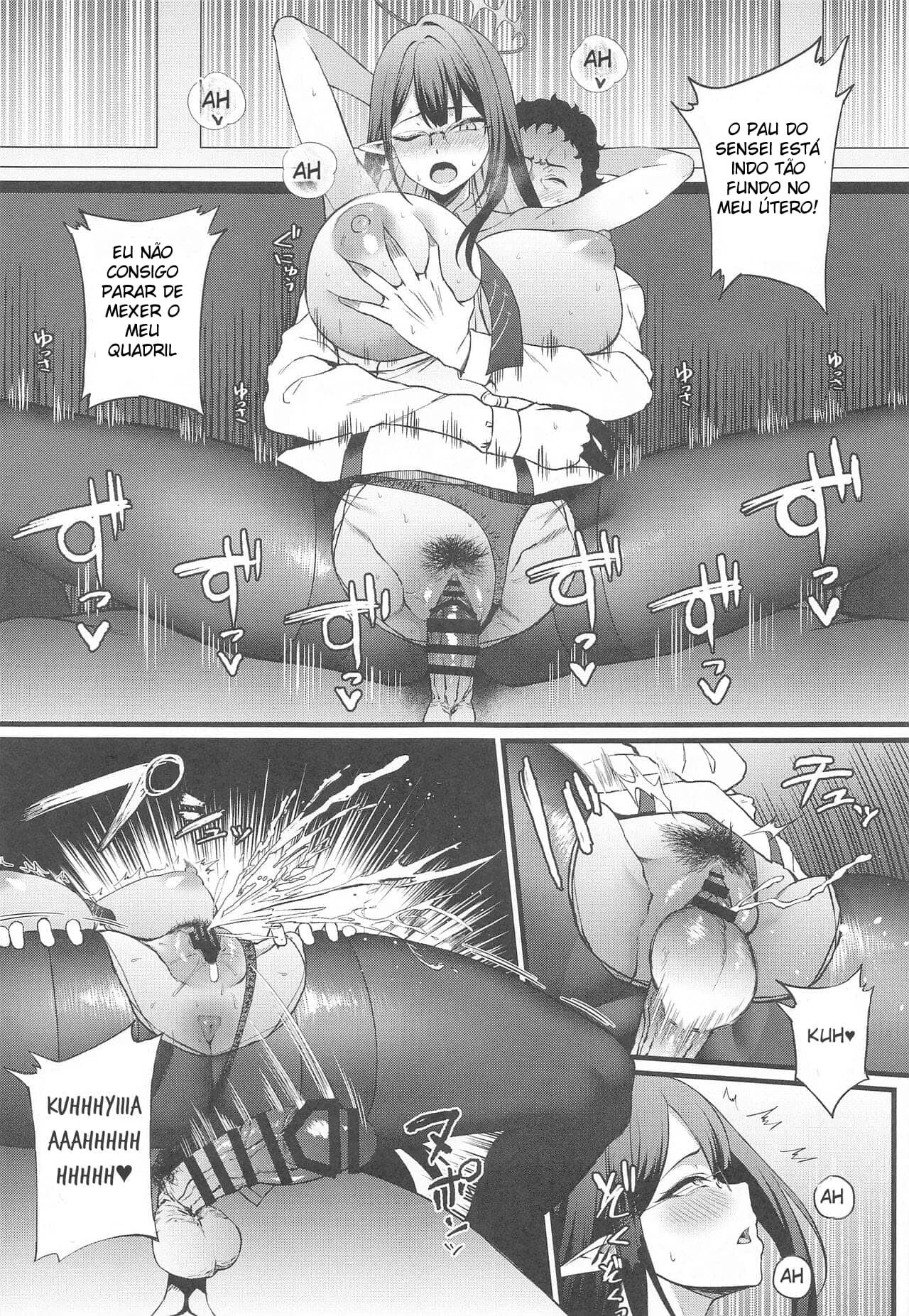 Sacanagem sem Limites com Nanagami Rin em Manga HQ
