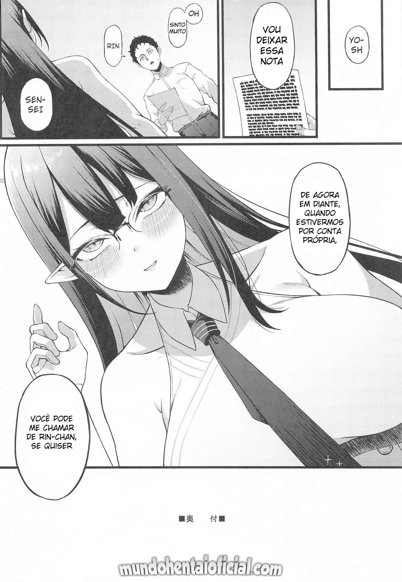 Sacanagem sem Limites com Nanagami Rin em Manga HQ