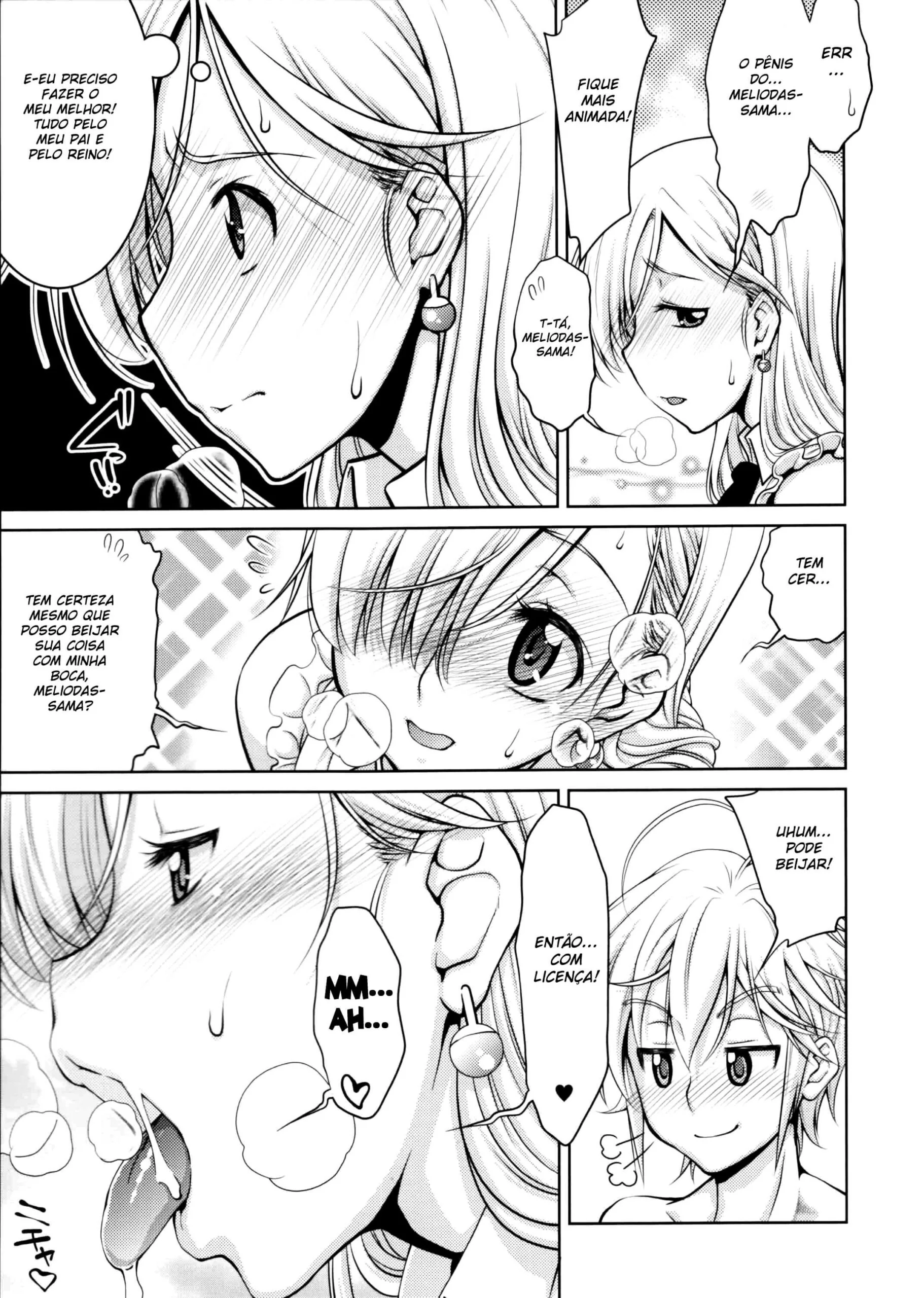A Primeira Vez de Elizabeth: Nanatsu no Taizai Hentai HQ Brasileiro