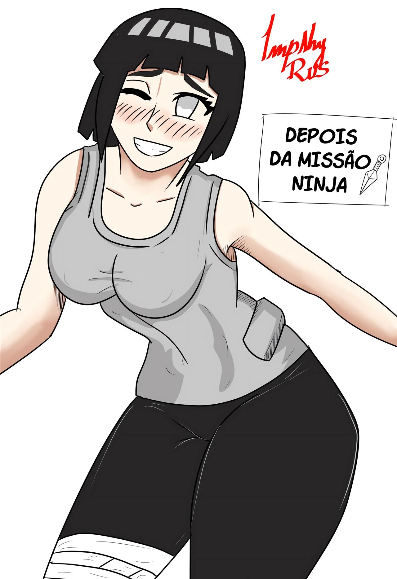 Naruto Hentai: A Missão da Piranha Hinata – Fodendo com o Naruto em Hentai HQ Brasileiro