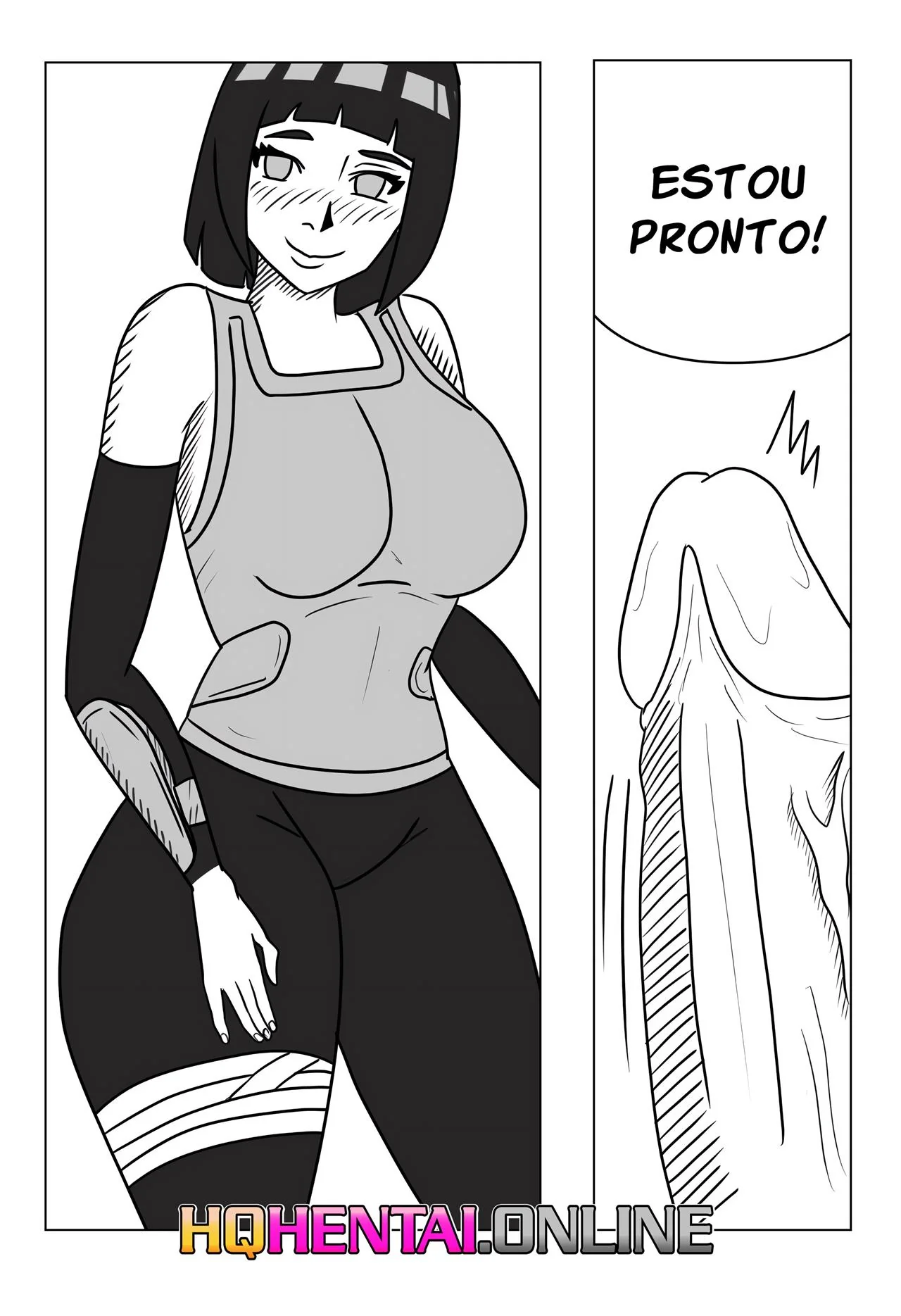 Naruto Hentai: A Missão da Piranha Hinata – Fodendo com o Naruto em Hentai HQ Brasileiro