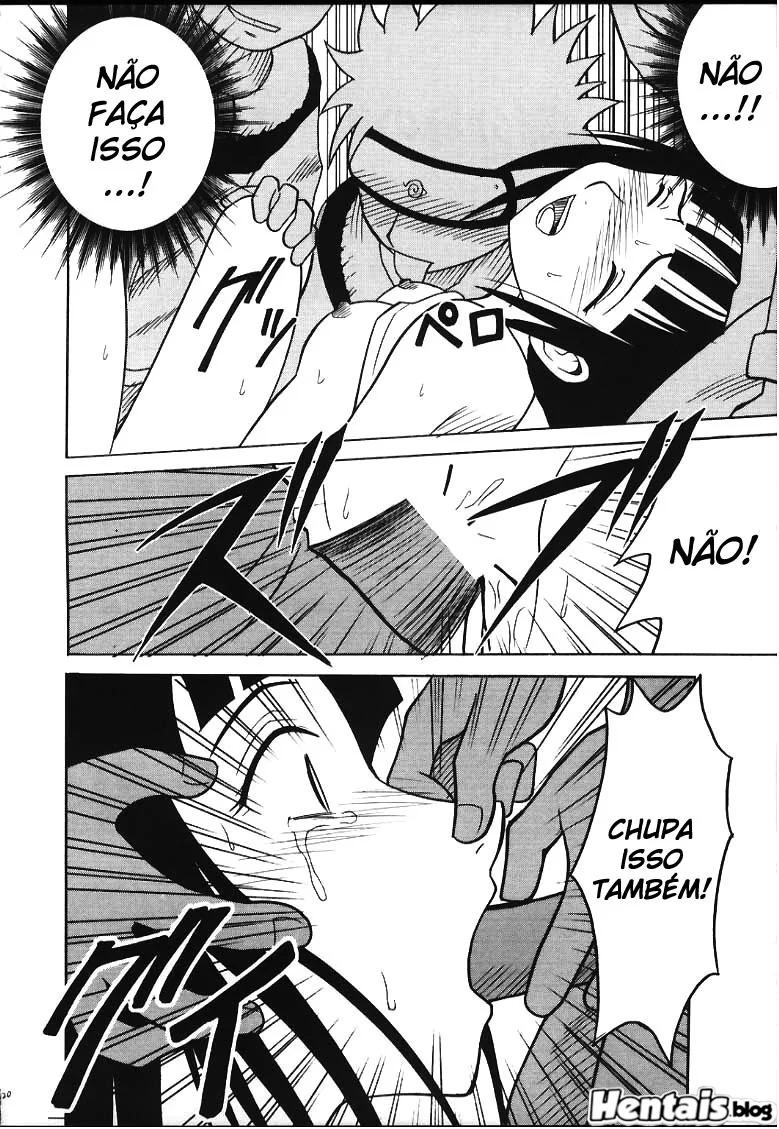 Naruto Hentai: Hinata vs Kakashi – Kakashi Abusa da Buceta da Piranha” em HQ Brasileiro