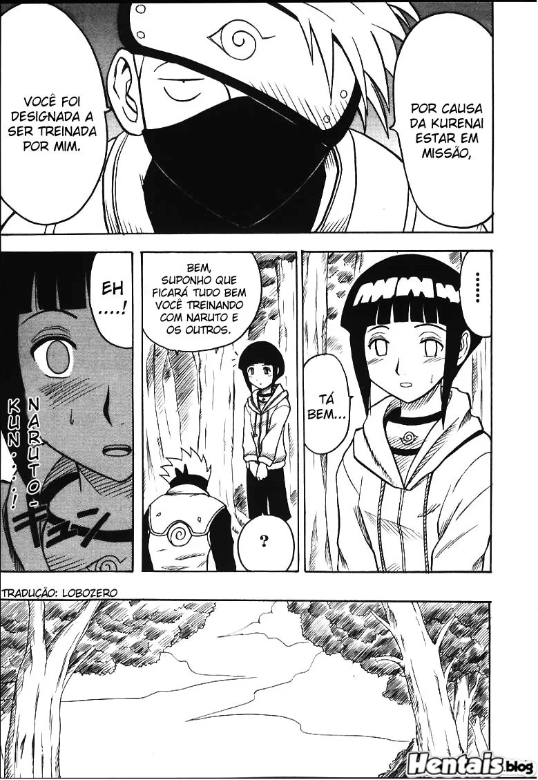 Naruto Hentai: Hinata vs Kakashi – Kakashi Abusa da Buceta da Piranha” em HQ Brasileiro