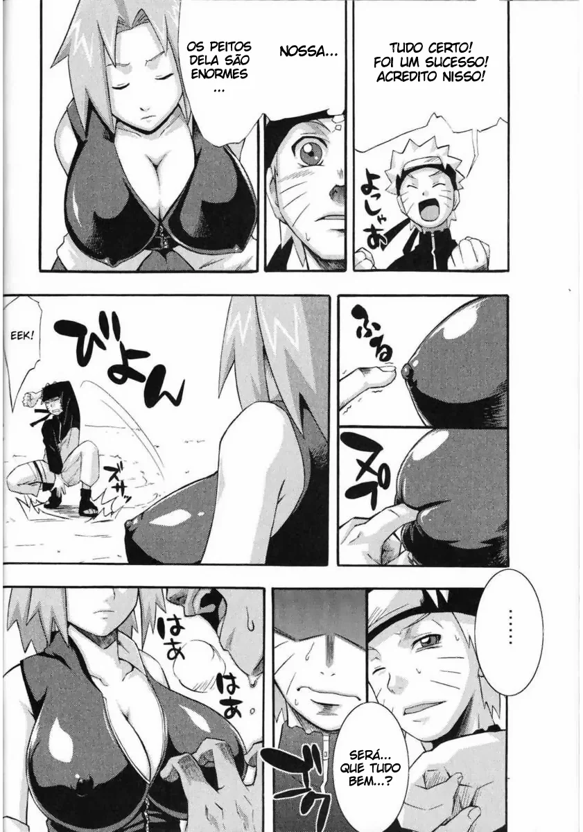 Naruto Come a Buceta da Sakura em HQ Brasileiro
