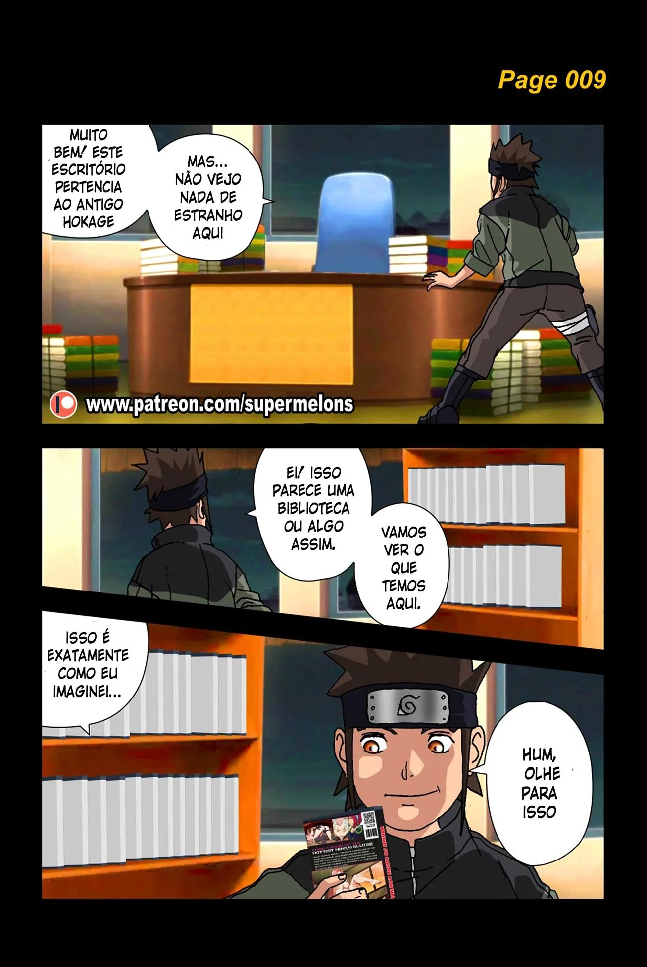 Naruto Hentai: Os Segredos de Konoha – Descubra os Votos Safados na Bucetinha da Hinata em HQ Brasileiro