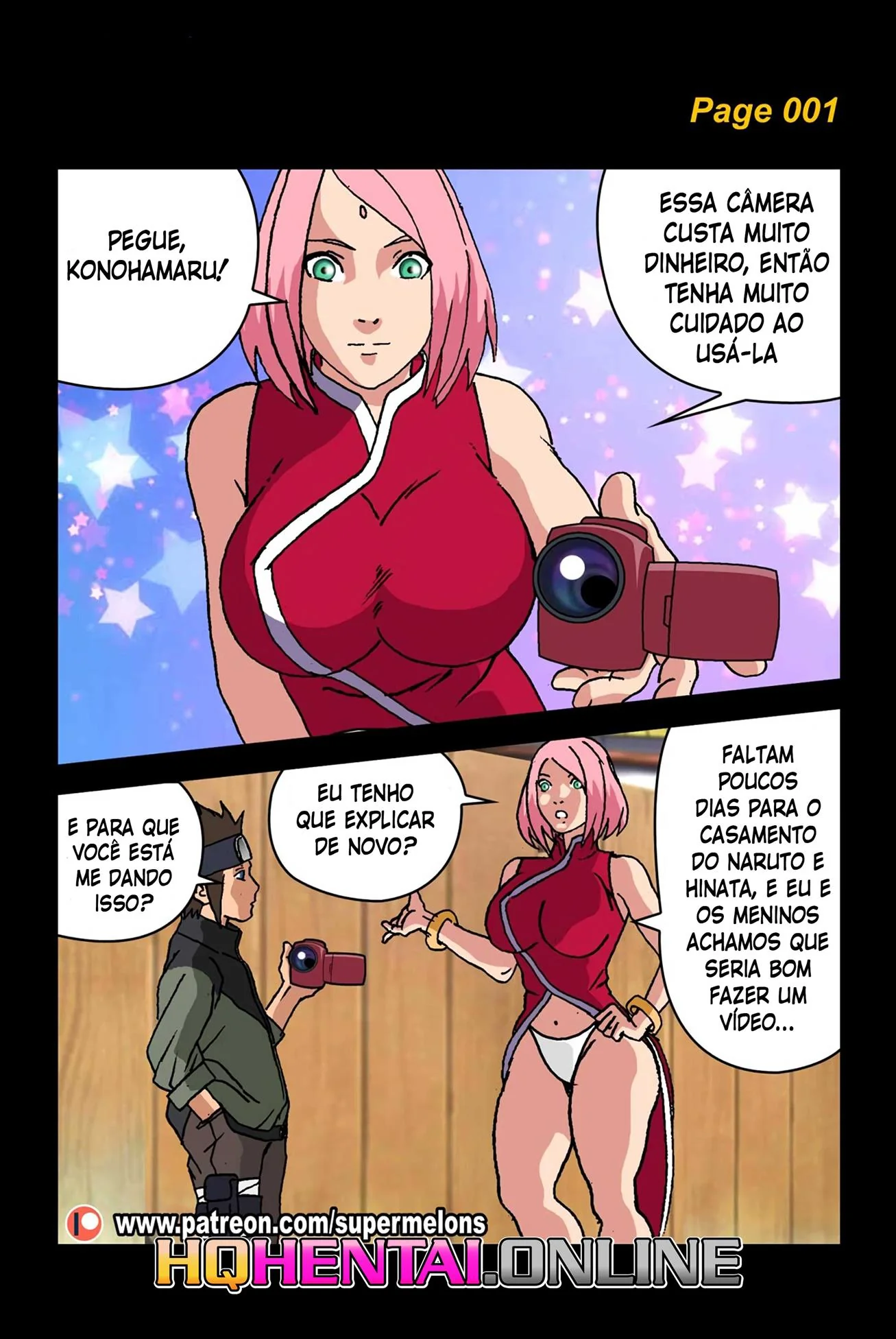 Naruto Hentai: Os Segredos de Konoha – Descubra os Votos Safados na Bucetinha da Hinata em HQ Brasileiro