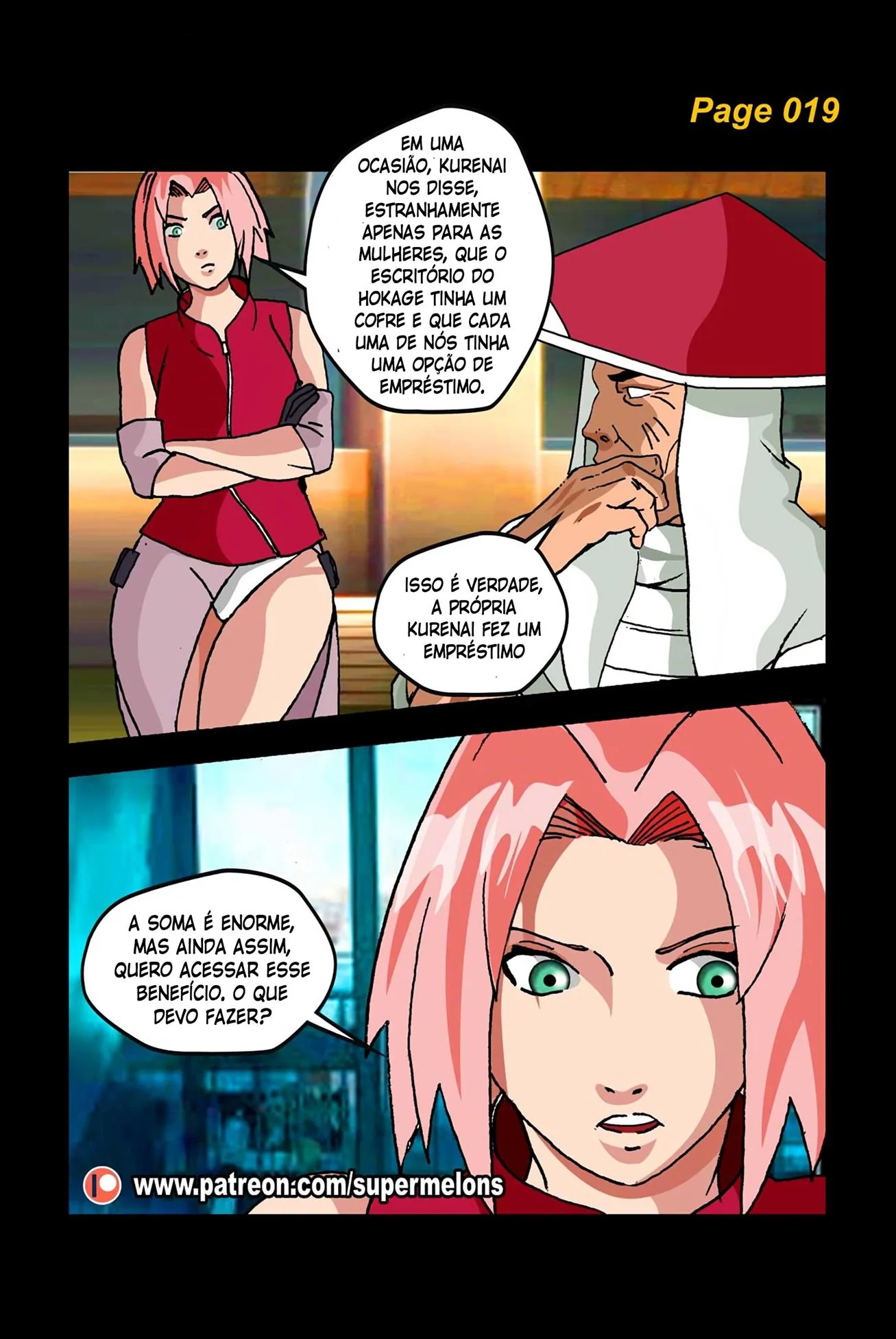 Naruto Hentai: Os Segredos de Konoha – Descubra os Votos Safados na Bucetinha da Hinata em HQ Brasileiro
