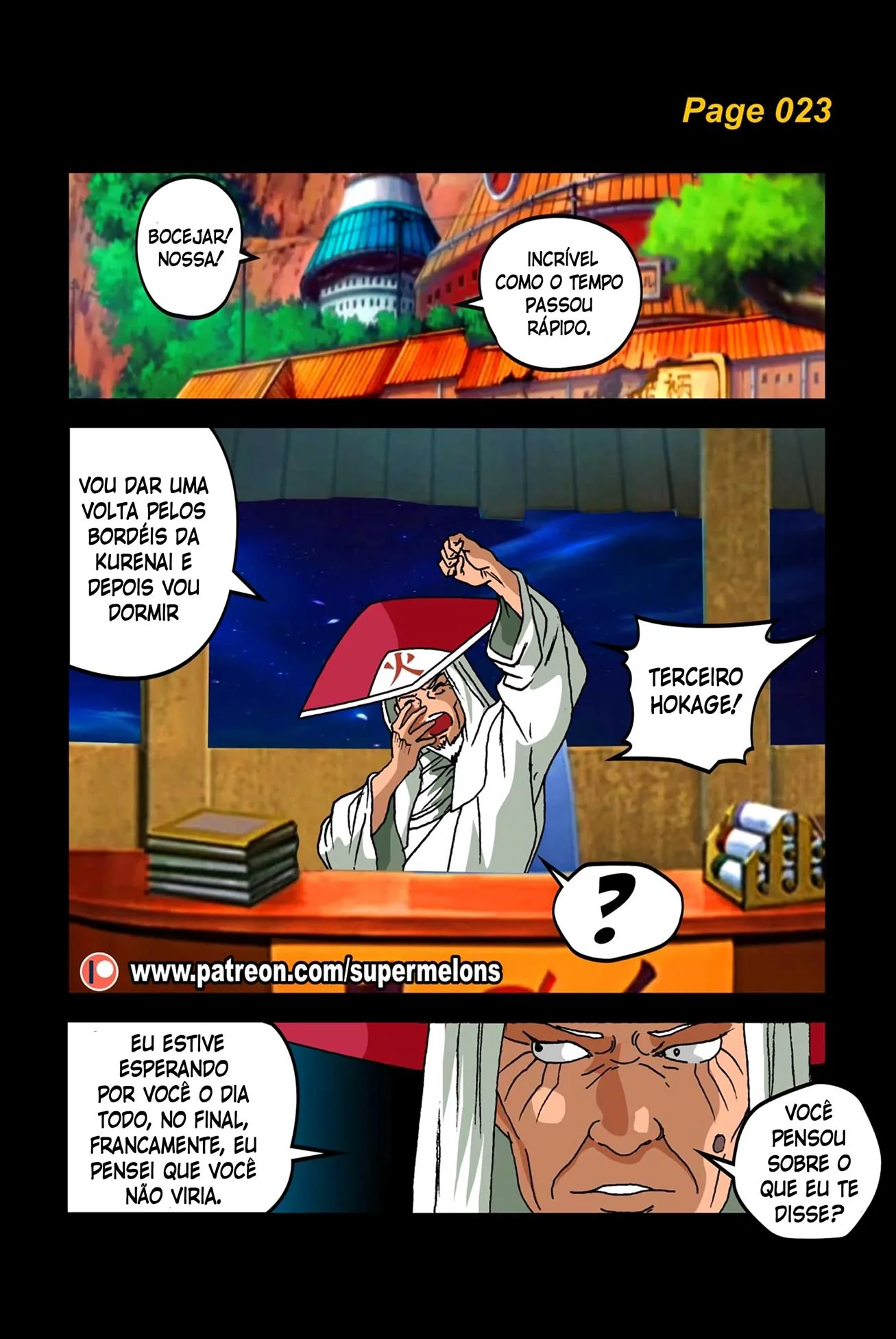 Naruto Hentai: Os Segredos de Konoha – Descubra os Votos Safados na Bucetinha da Hinata em HQ Brasileiro
