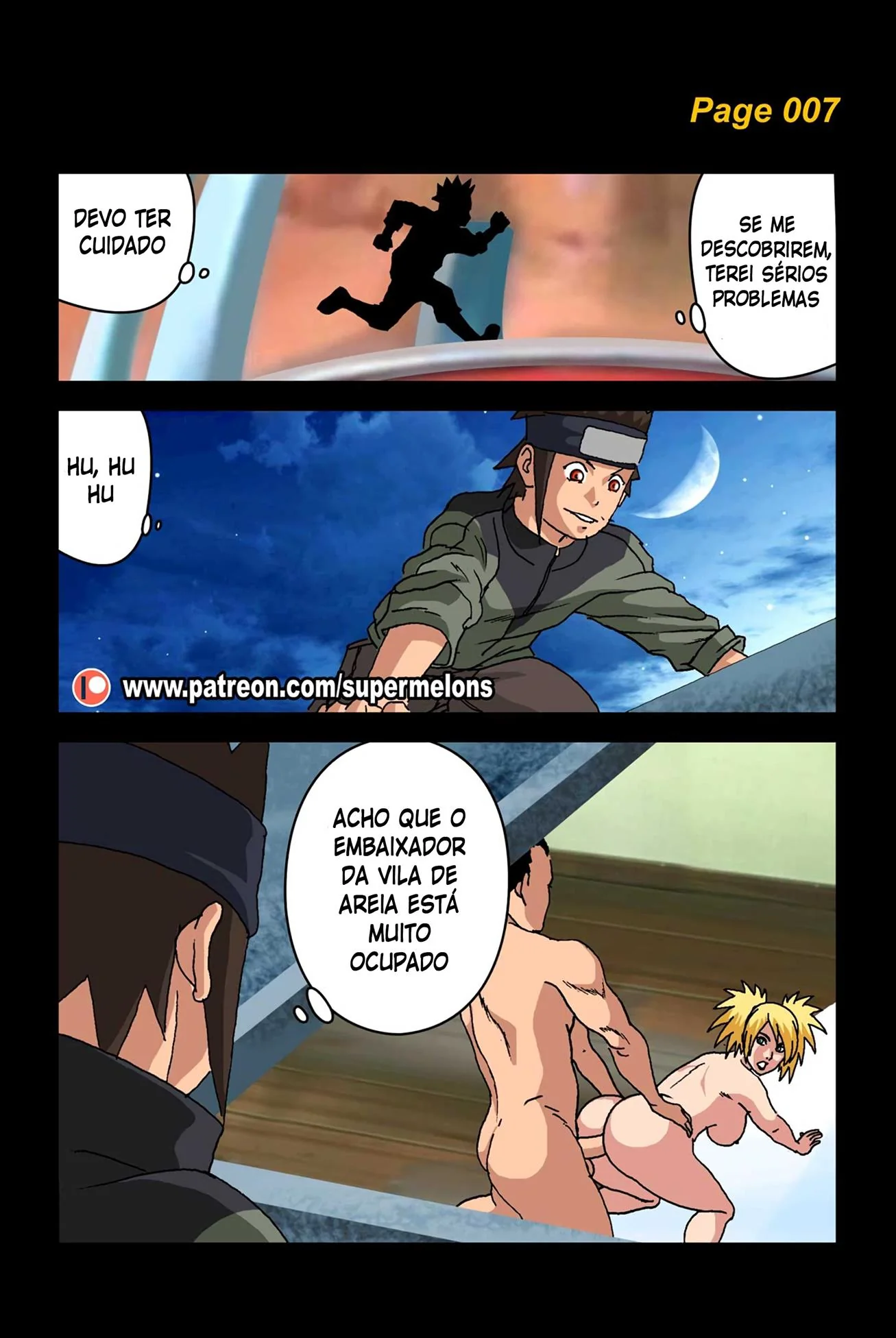 Naruto Hentai: Os Segredos de Konoha – Descubra os Votos Safados na Bucetinha da Hinata em HQ Brasileiro
