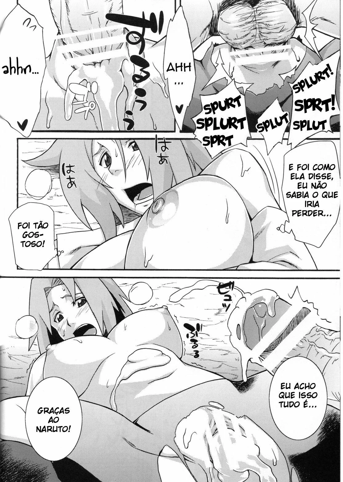 Naruto Hentai: Fodendo a Piranha da Sakura em Sexo hentai