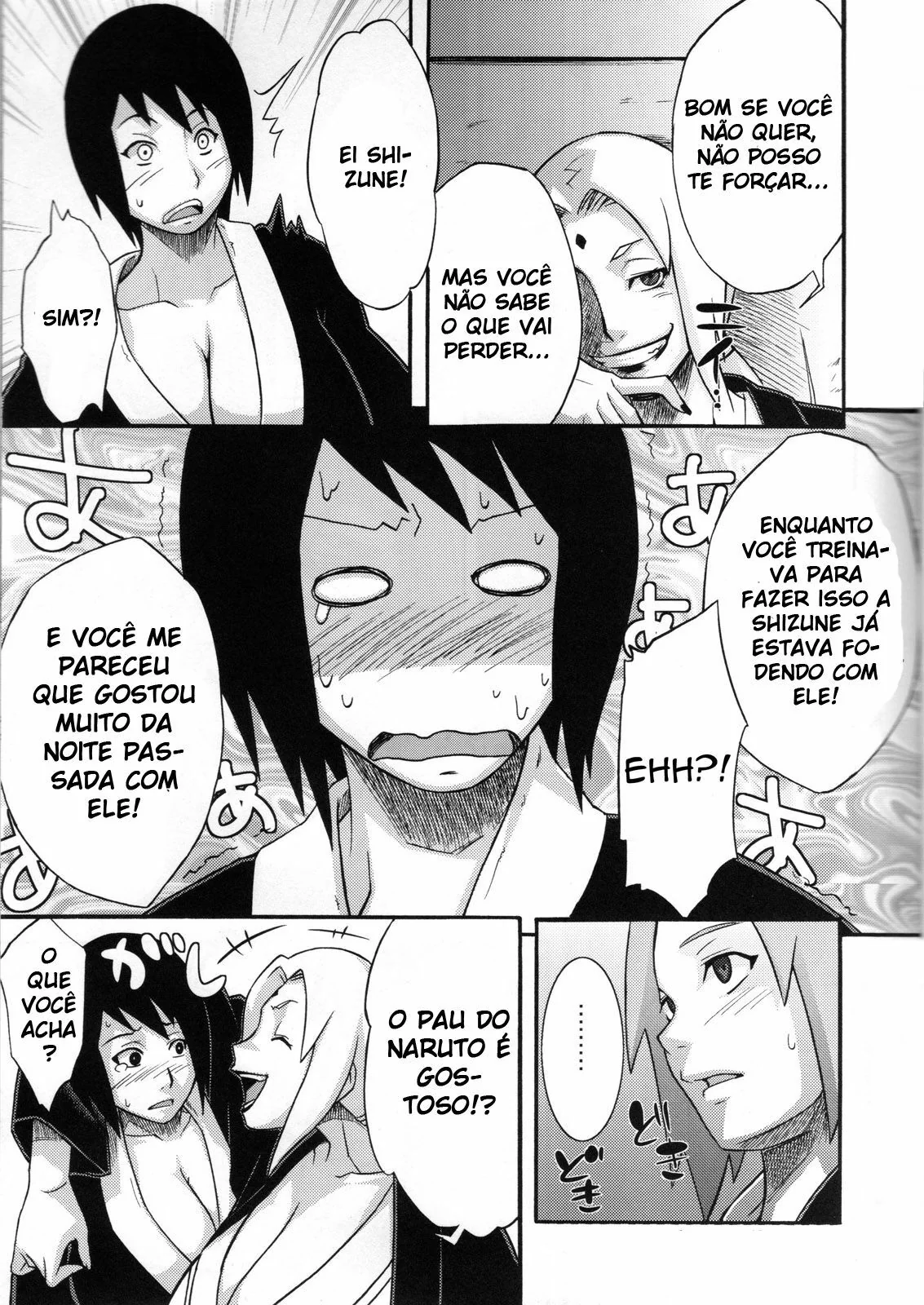 Naruto Hentai: Fodendo a Piranha da Sakura em Sexo hentai