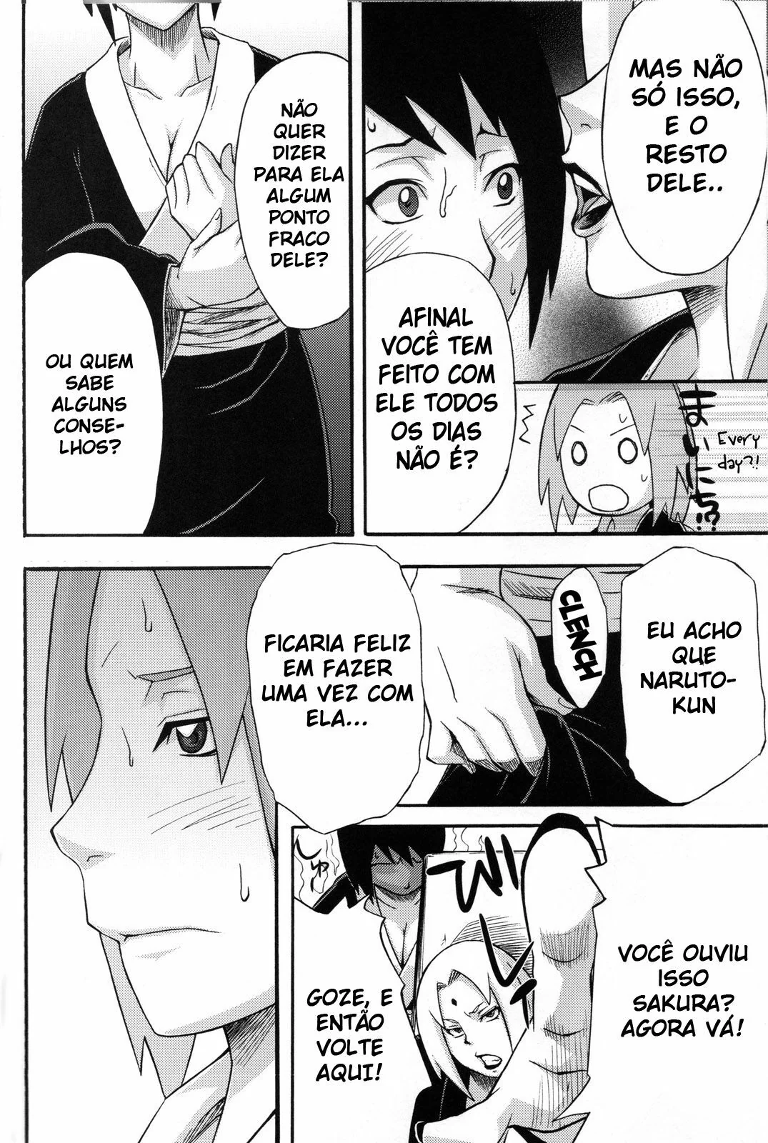 Naruto Hentai: Fodendo a Piranha da Sakura em Sexo hentai
