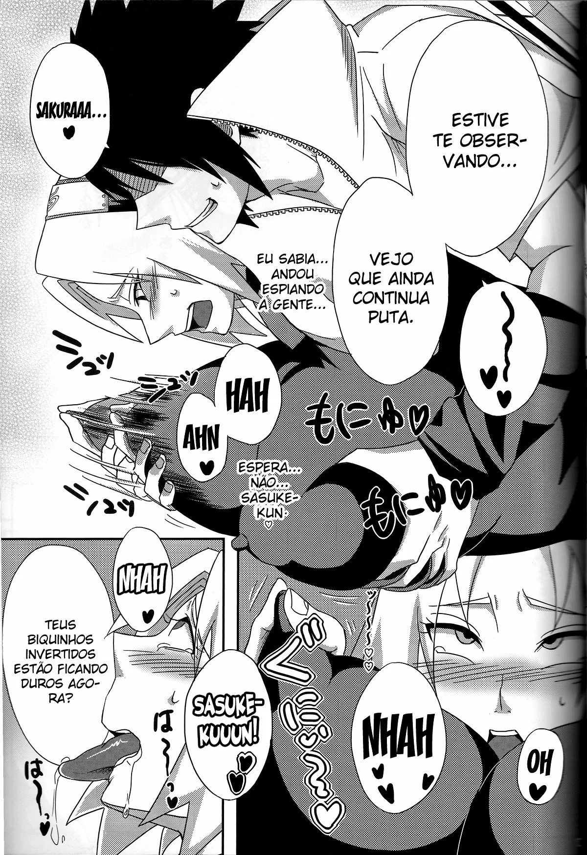 [REVISAR POST ⚠️✏️] Naruto Hentai: Sakura a Puta de Sasuke