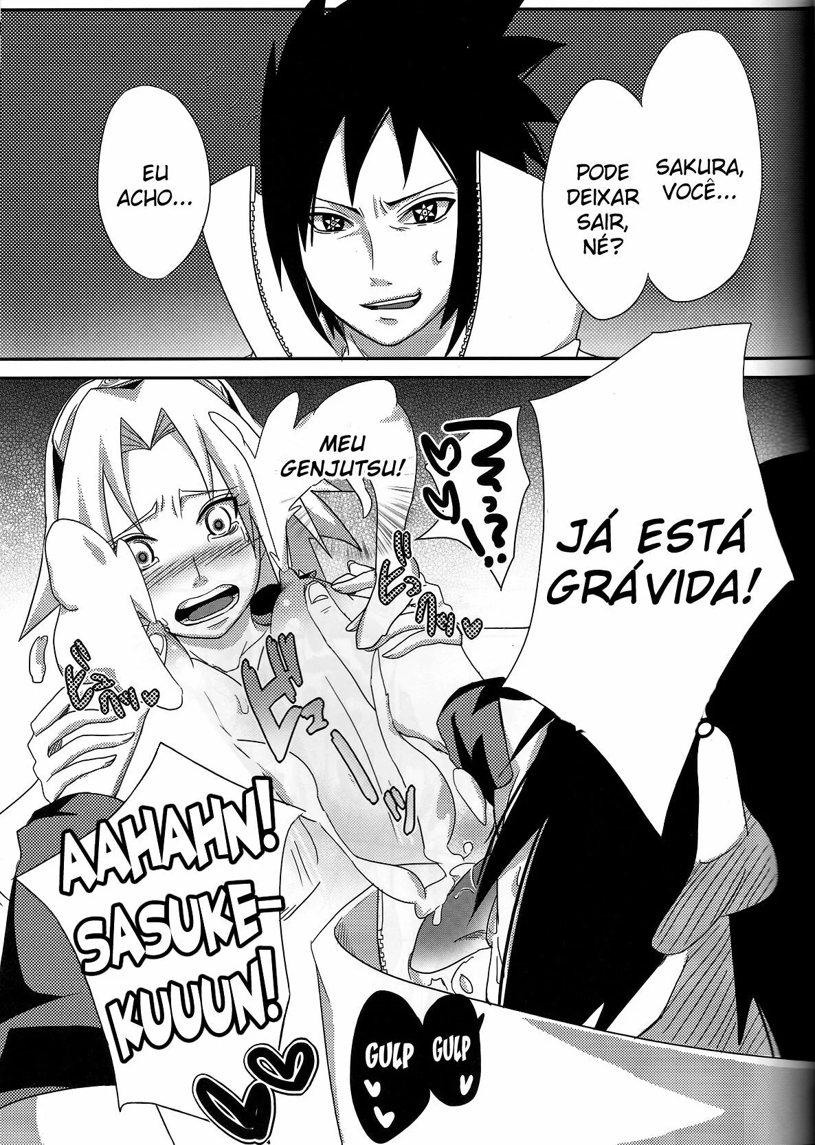 [REVISAR POST ⚠️✏️] Naruto Hentai: Sakura a Puta de Sasuke