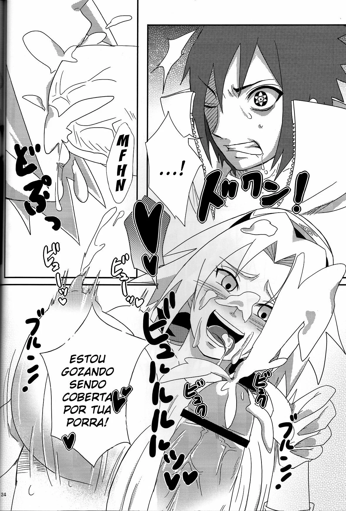 [REVISAR POST ⚠️✏️] Naruto Hentai: Sakura a Puta de Sasuke