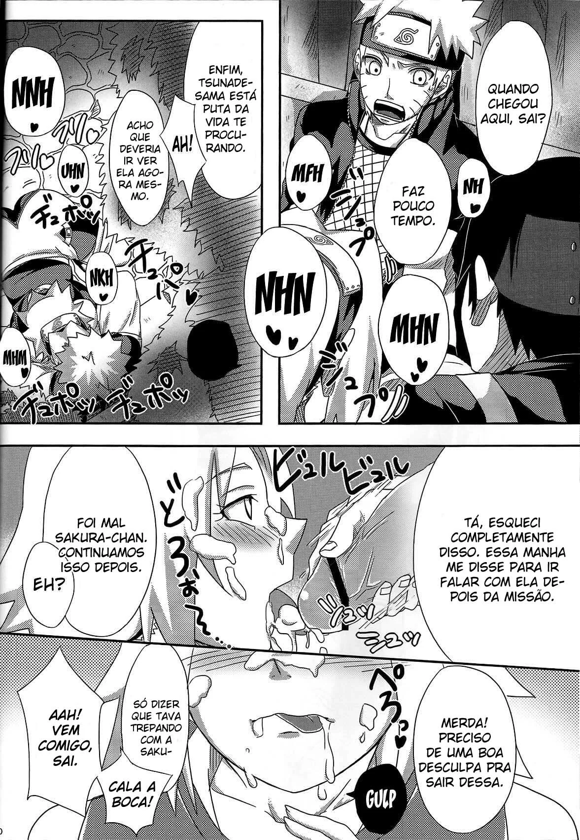 [REVISAR POST ⚠️✏️] Naruto Hentai: Sakura a Puta de Sasuke