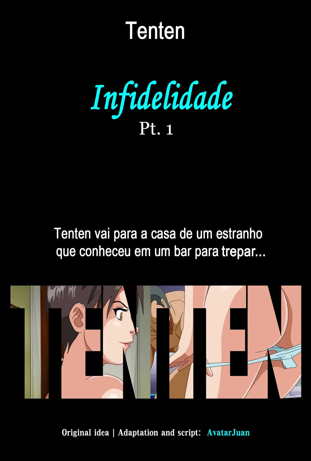 Naruto Hentai: Tenten Piranha Infeliz VL.1 – Festival de traição na buceta da ninja em HQ Brasileiro
