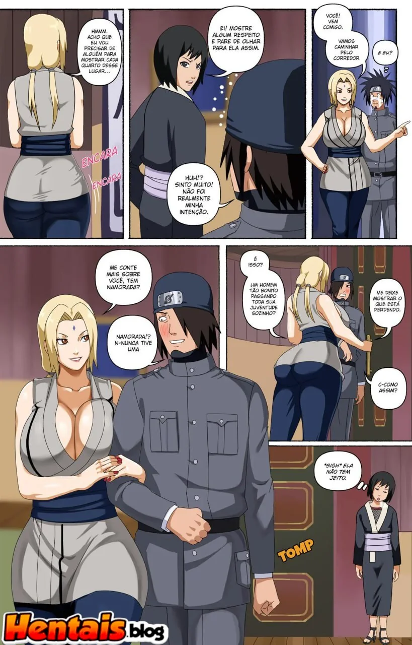 Naruto Hentai: Tsunade a Nova Hokage – A Piranha do Poder em HQ Brasileiro