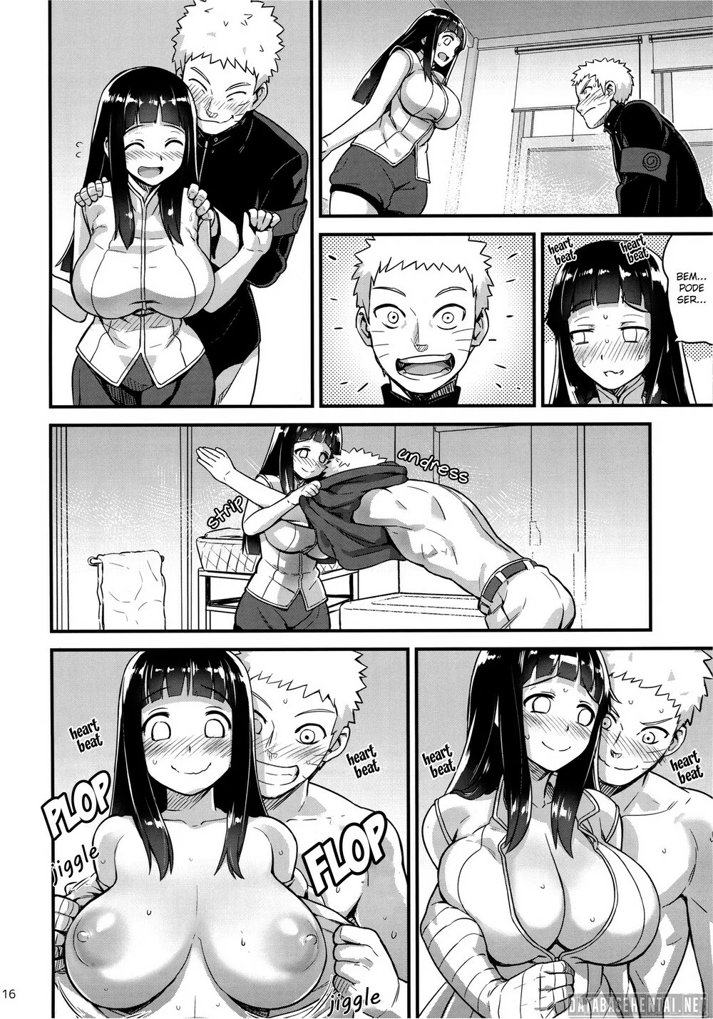Naruto Fodendo a Hinata na Hidromassagem – Pervertido metendo a piroca na piranha gostosa em HQ Brasileiro