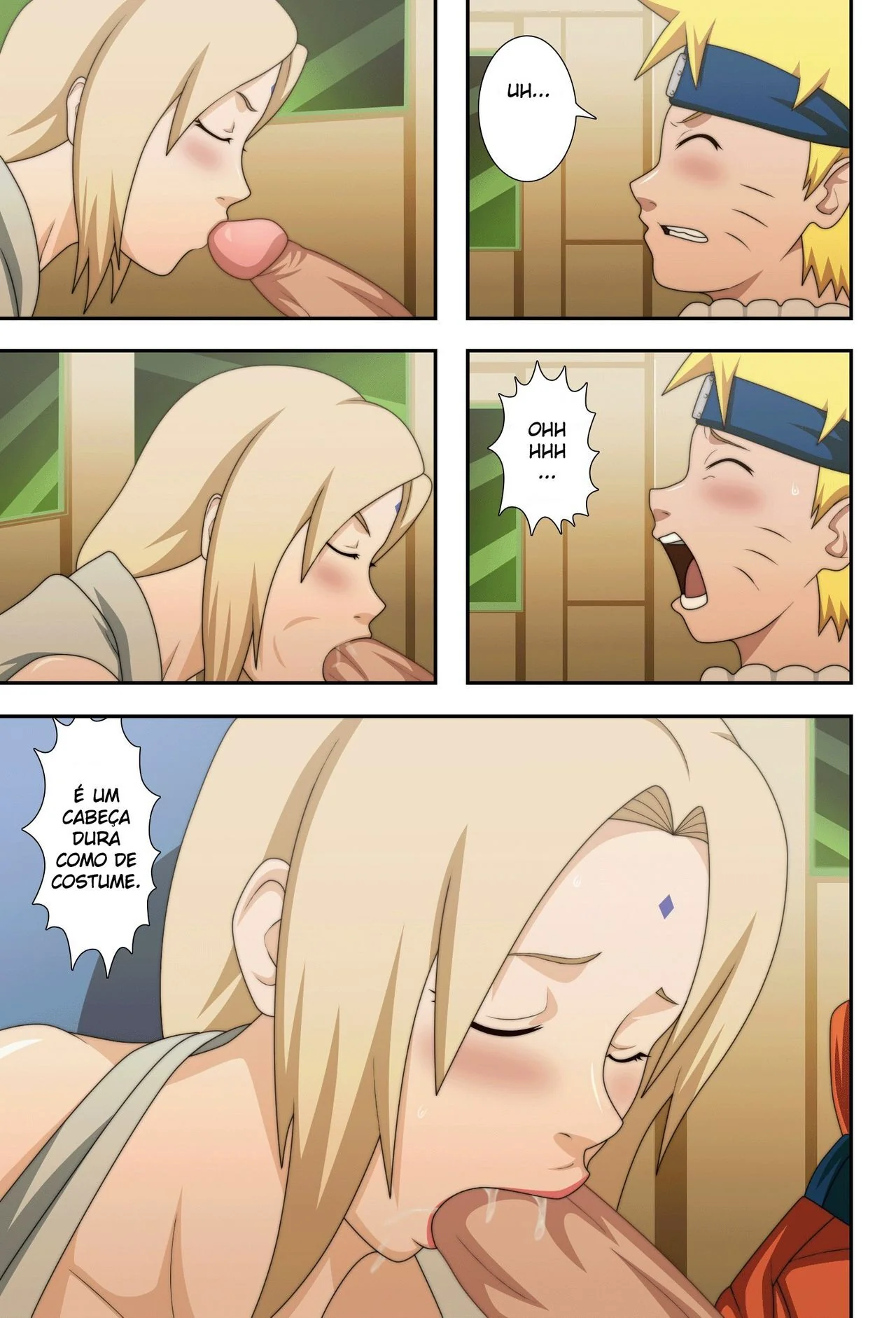 Naruto: A Pegação na Vovó Tsunade” – Em HQ Brasileiro