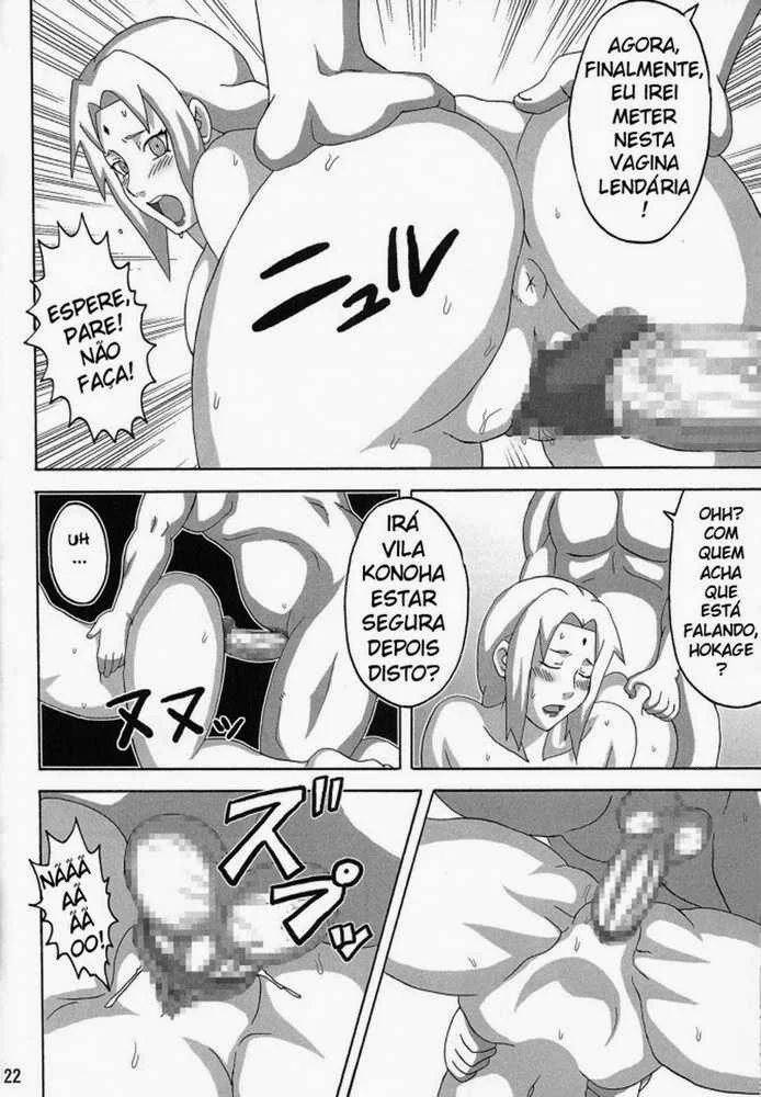Tsunade e o Sannin Lendário: Uma Noite de Perversão em Naruto HQ Brasileiro