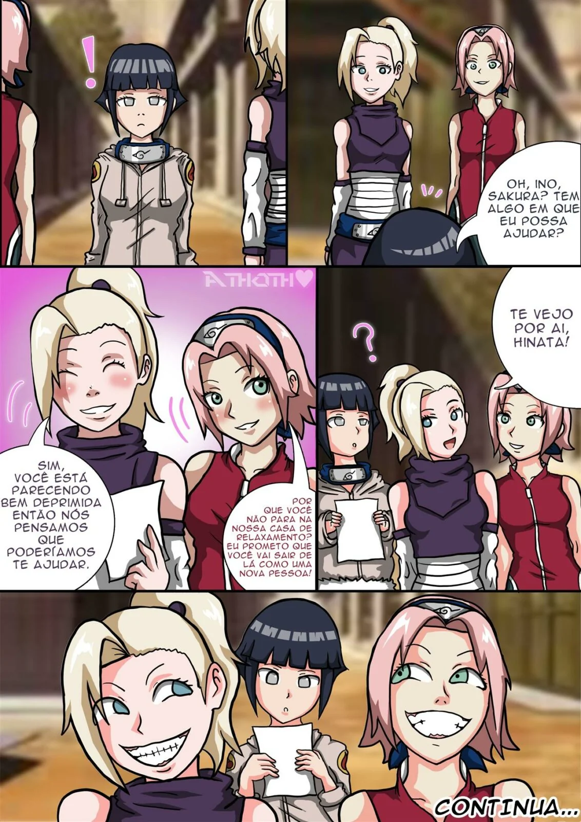 Naruto Pornô: A Vingança das Kunoichis Transformadas – Em Hentai HQ Brasileiro