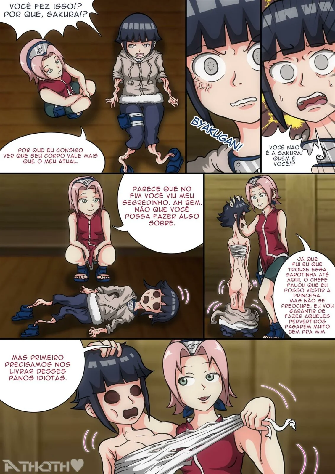 Naruto Pornô: A Vingança das Kunoichis Transformadas – Em Hentai HQ Brasileiro