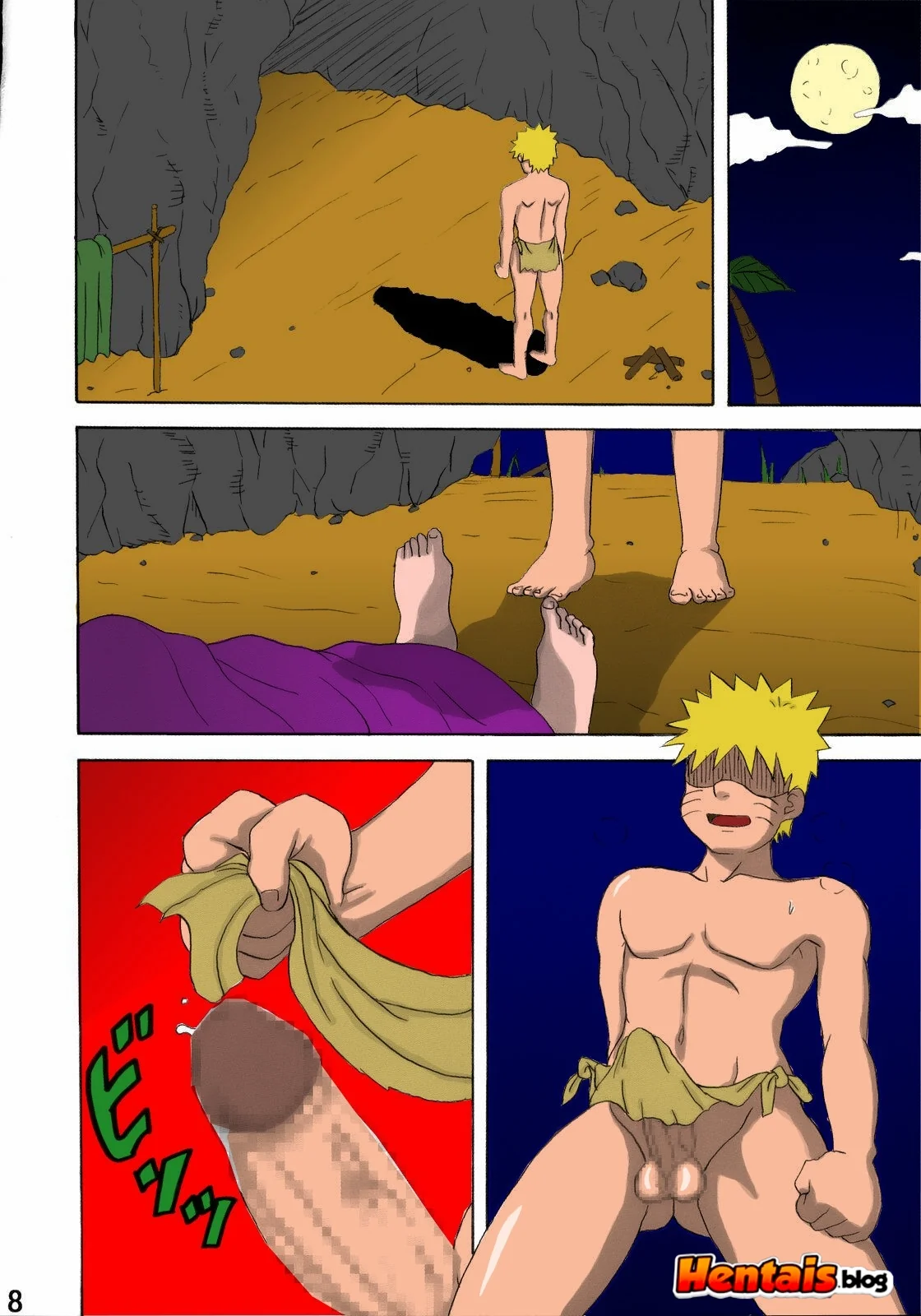 Naruto Piranha: Festa na Selva – Ele vai meter gostoso na buceta da Sakura e da Tsunade! Em HQ Brasileiro