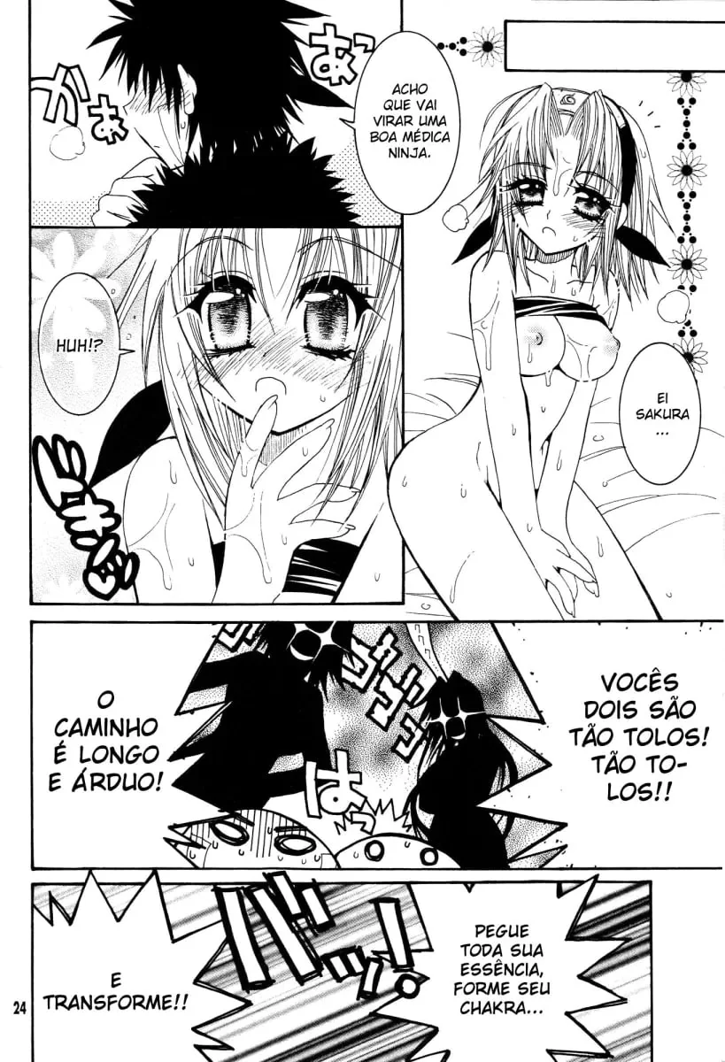 Pentelhos e Pirocas – Naruto Porno: Kiba Fode Tsunade e Sakura em HQ Brasileiro