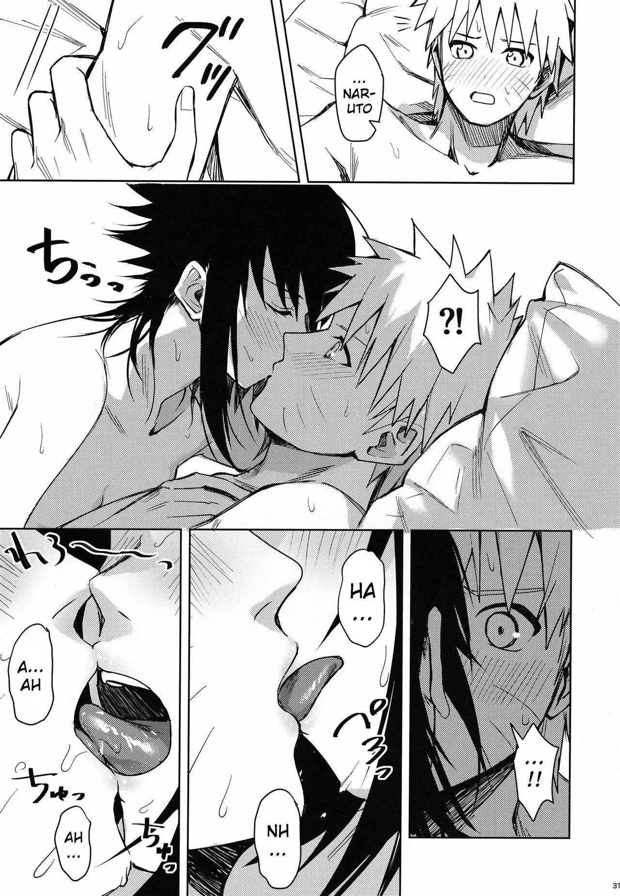 Naruto e Sasuke em uma troca selvagem de corpos – Hentai HQ Brasileiro