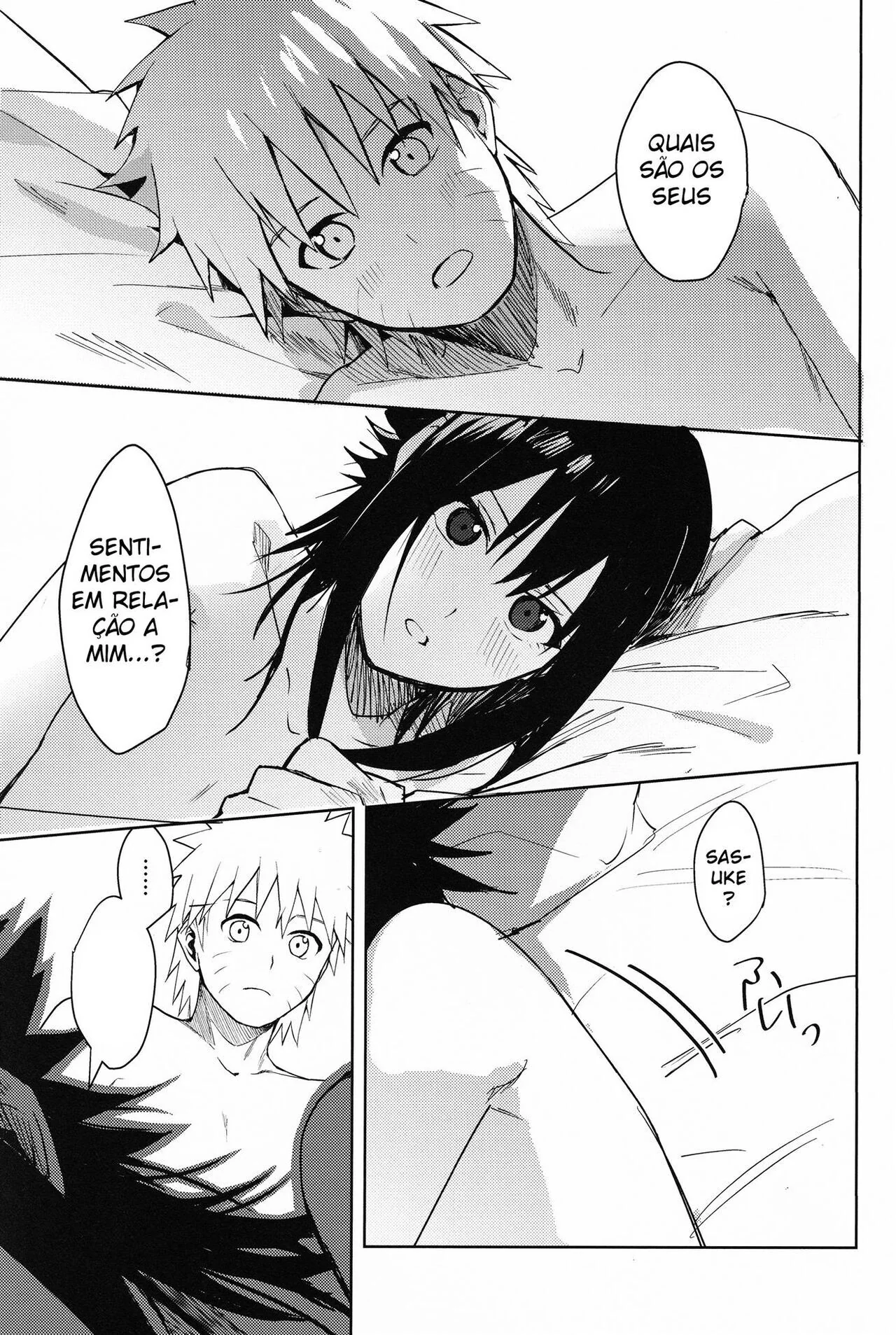 Naruto e Sasuke em uma troca selvagem de corpos – Hentai HQ Brasileiro