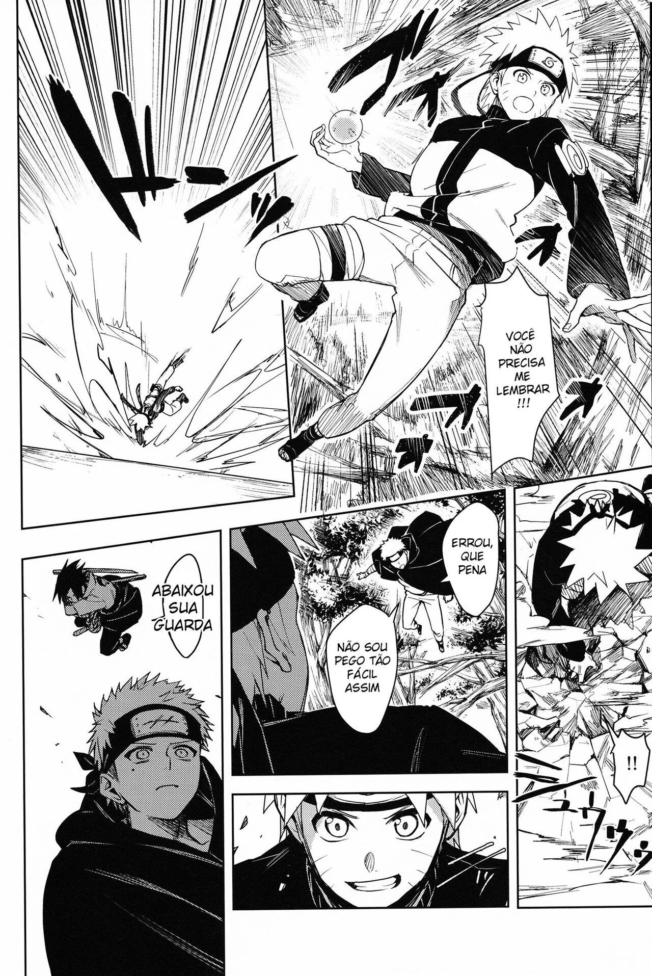 Naruto e Sasuke em uma troca selvagem de corpos – Hentai HQ Brasileiro