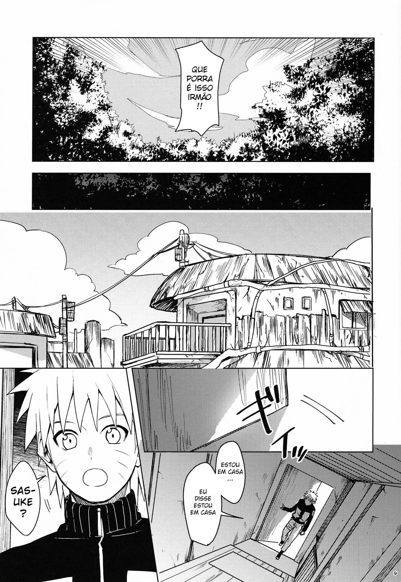 Naruto e Sasuke em uma troca selvagem de corpos – Hentai HQ Brasileiro