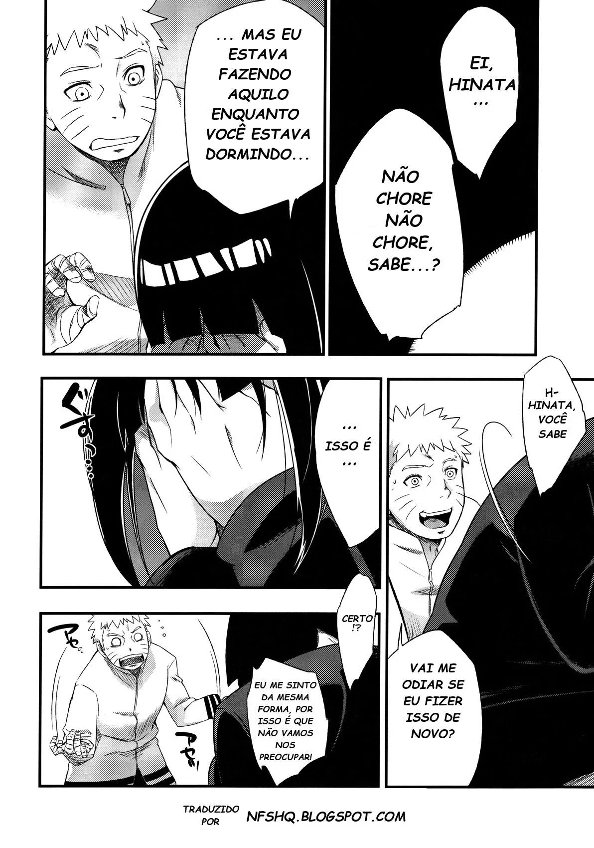 Naruto Porno: O Sono de Naruto – Hinata Aproveita o Ninja Dormindo em Hentai HQ Brasileiro