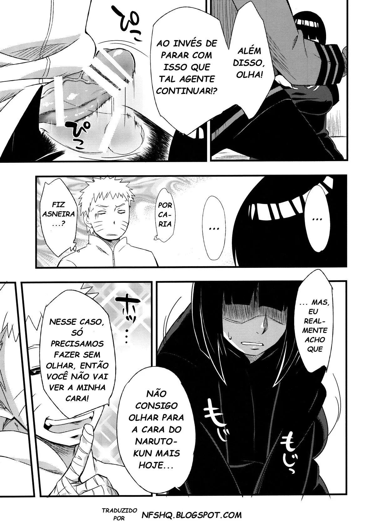 Naruto Porno: O Sono de Naruto – Hinata Aproveita o Ninja Dormindo em Hentai HQ Brasileiro