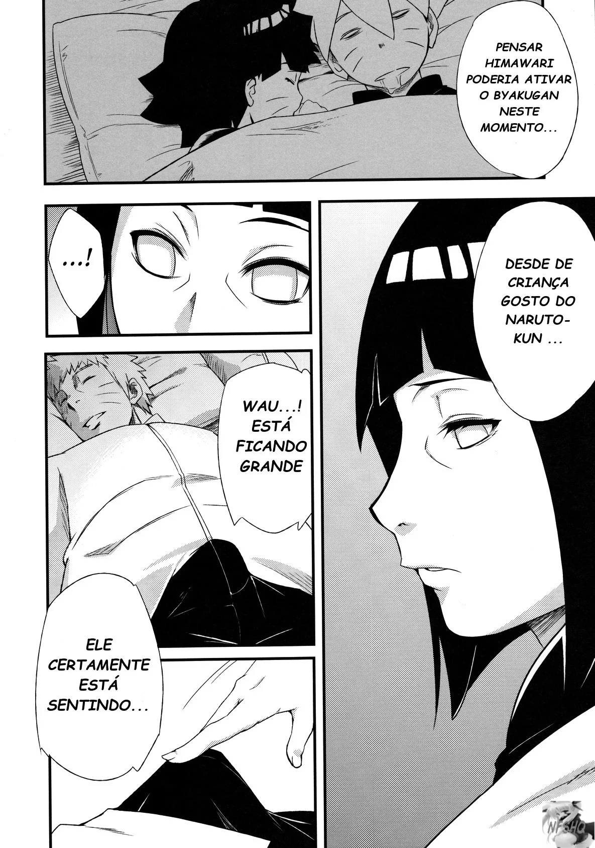Naruto Porno: O Sono de Naruto – Hinata Aproveita o Ninja Dormindo em Hentai HQ Brasileiro