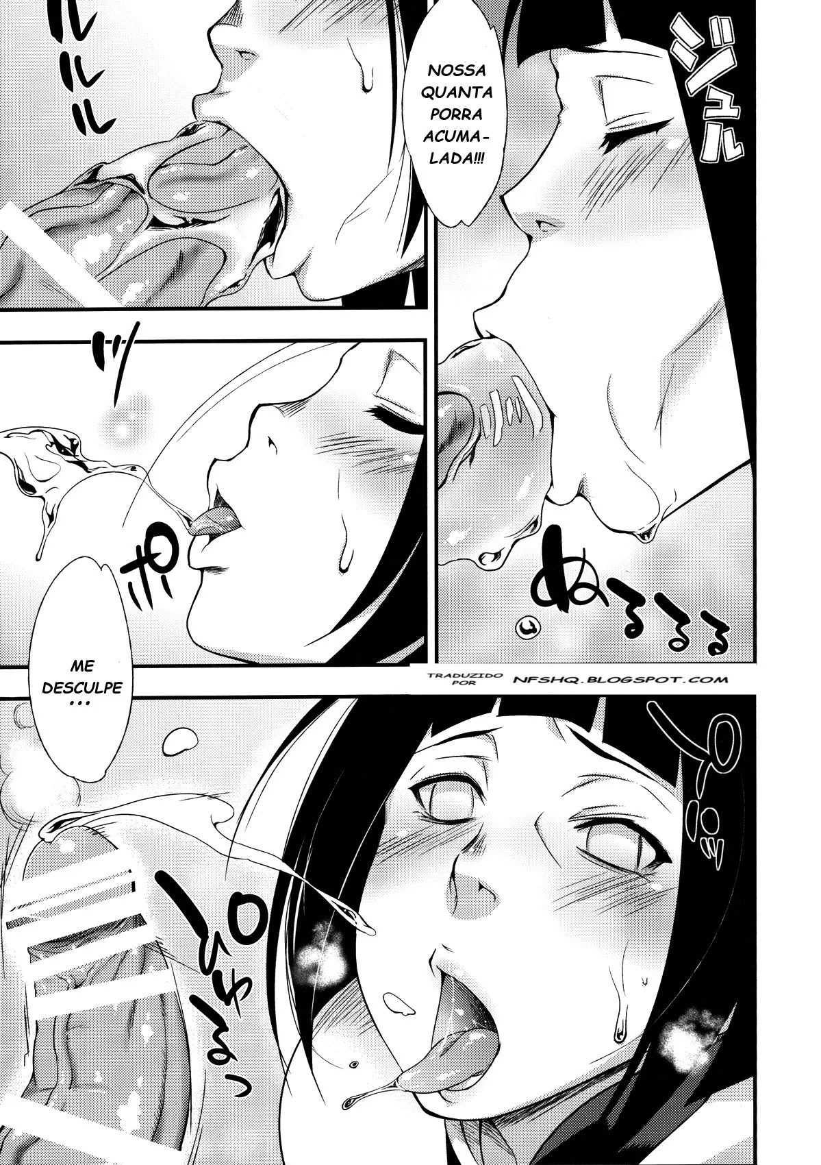 Naruto Porno: O Sono de Naruto – Hinata Aproveita o Ninja Dormindo em Hentai HQ Brasileiro