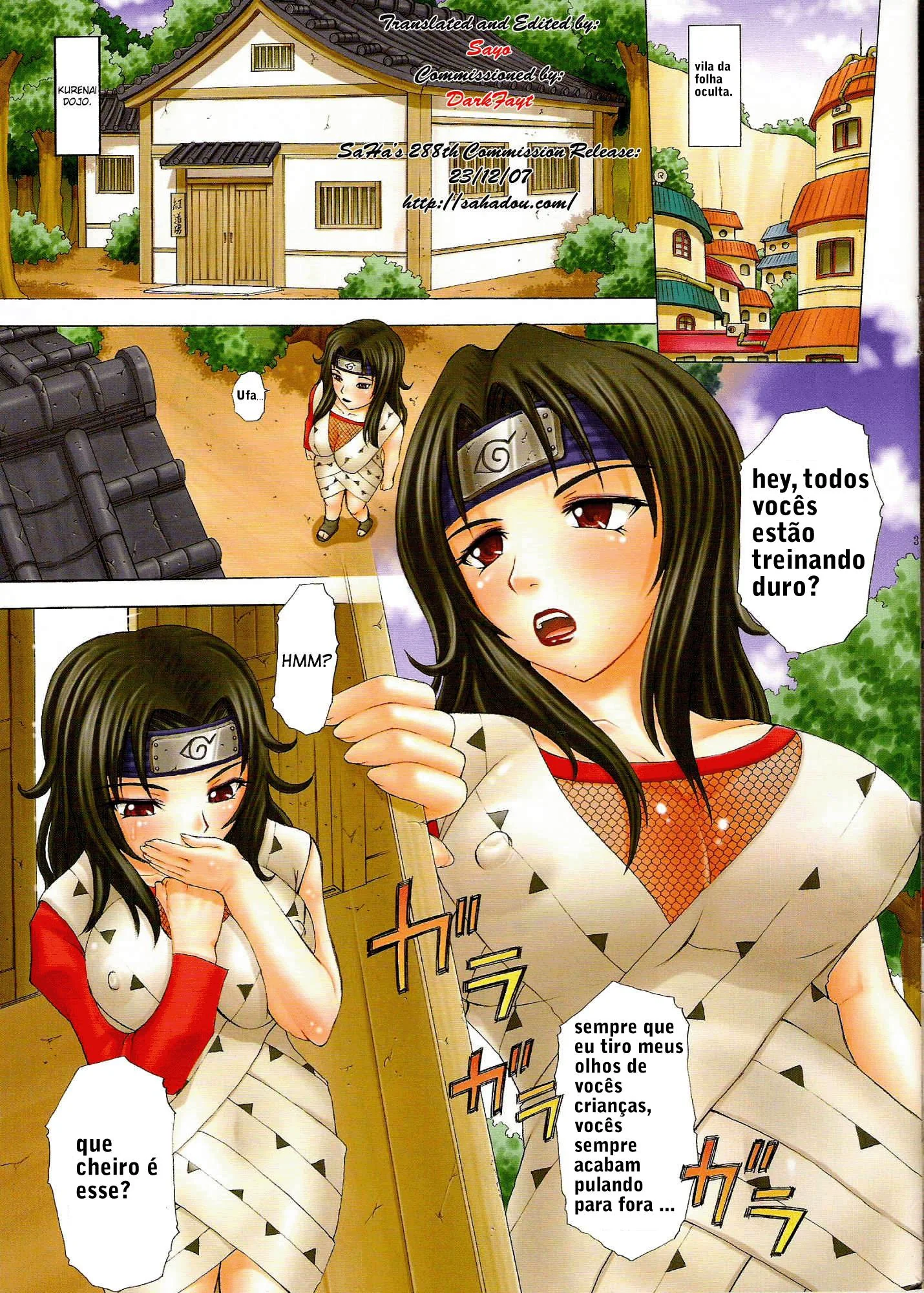 [REVISAR POST ⚠️✏️] Naruto Pornô: O Treinamento Indecente de Hinata