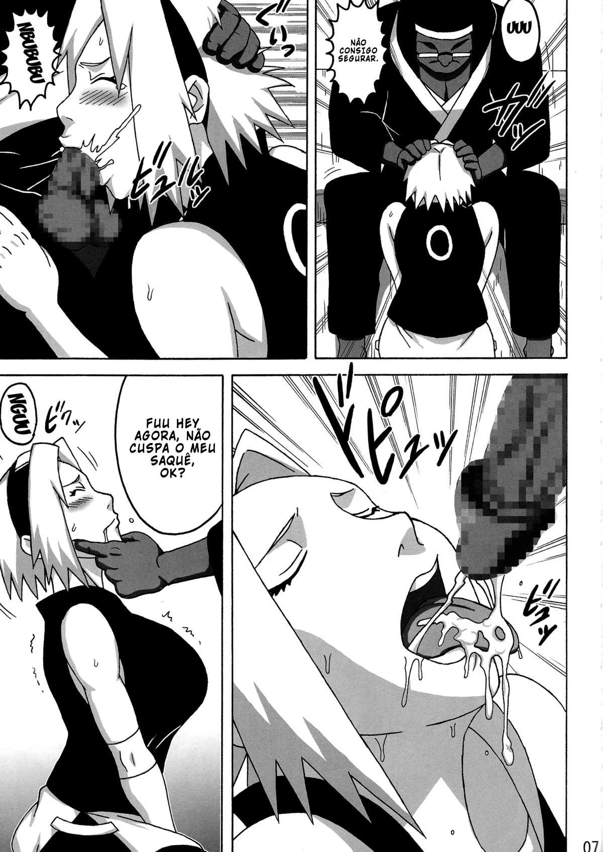 Sasuke’s Revenge: Prostituindo Sakura e Hinata em Troca de Salvação | Hentai HQ Brasileiro