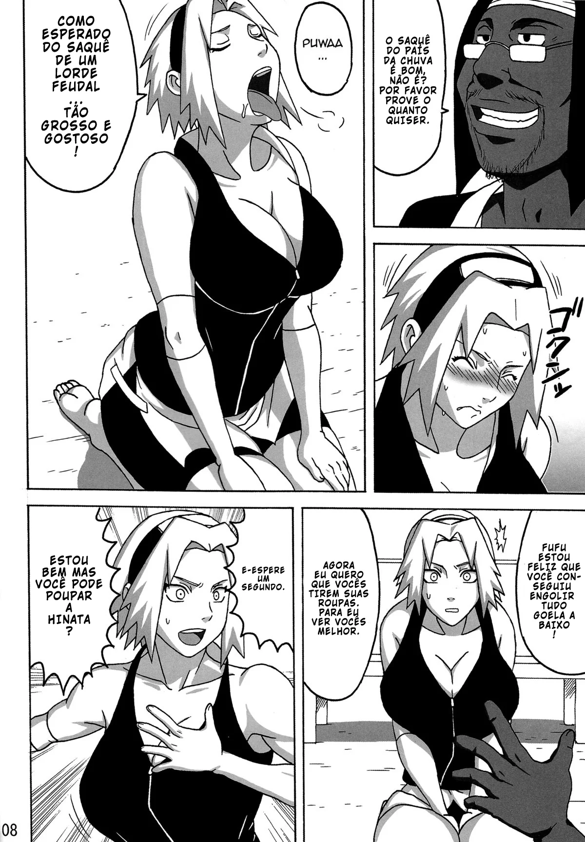 Sasuke’s Revenge: Prostituindo Sakura e Hinata em Troca de Salvação | Hentai HQ Brasileiro
