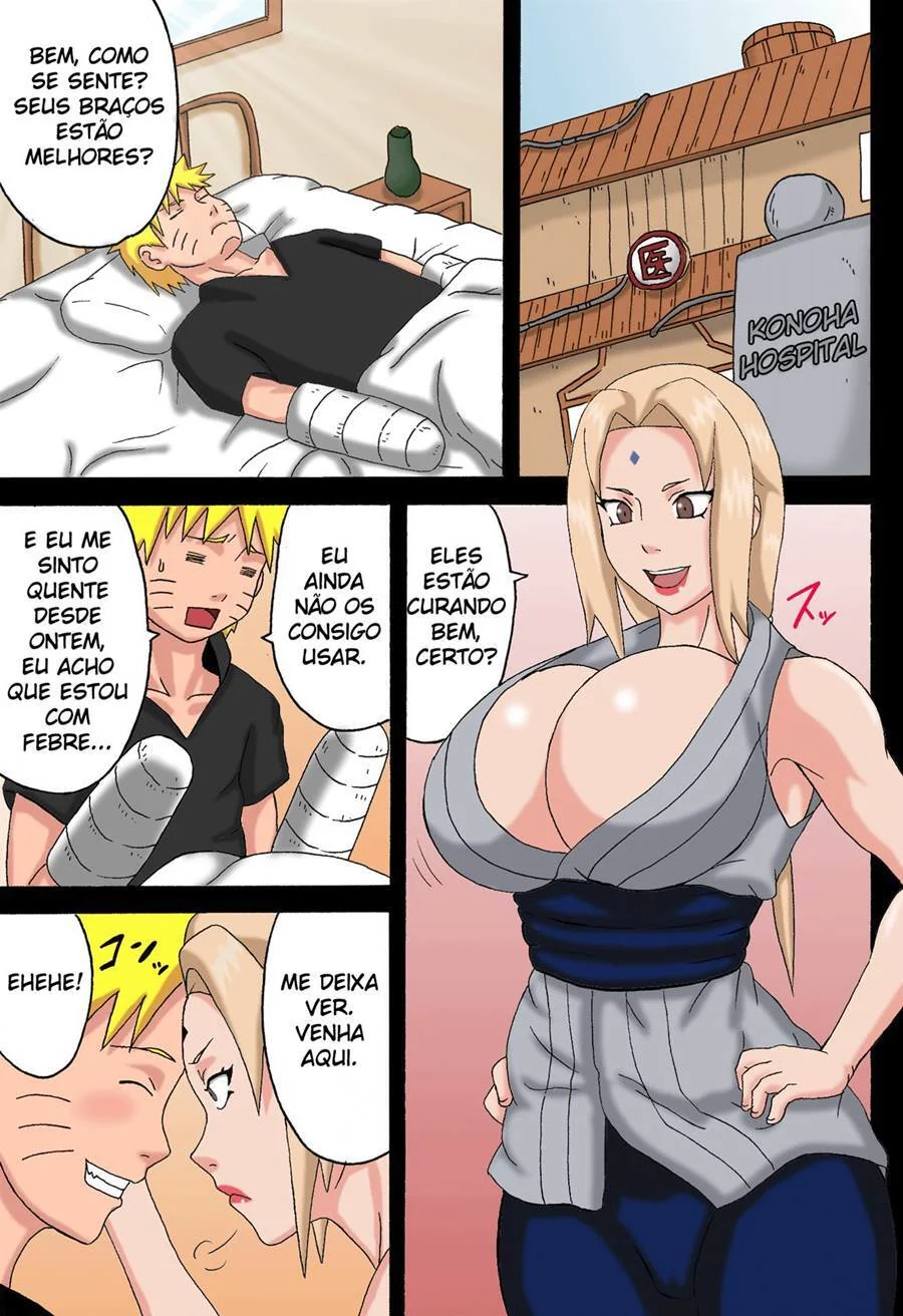 Konoha X Piroca: A Recuperação Sexy do Naruto em Hentai HQ