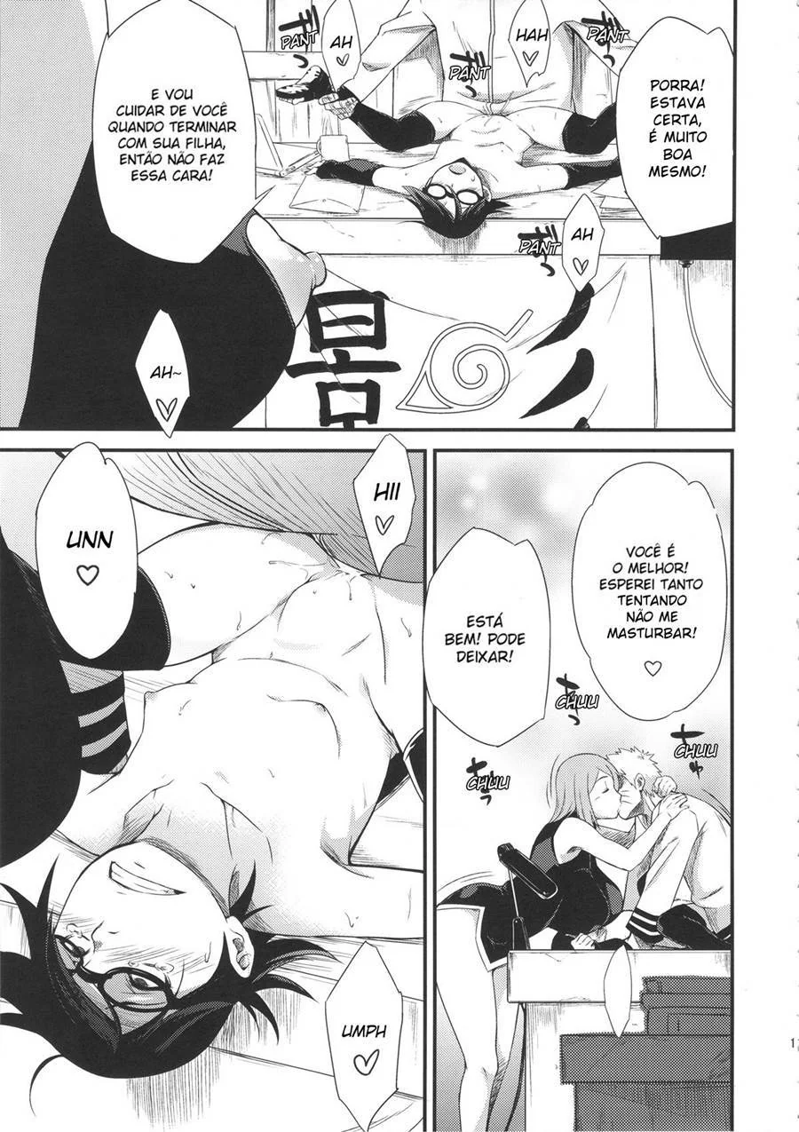 [REVISAR POST ⚠️✏️] Naruto comendo Sarada e Sakura