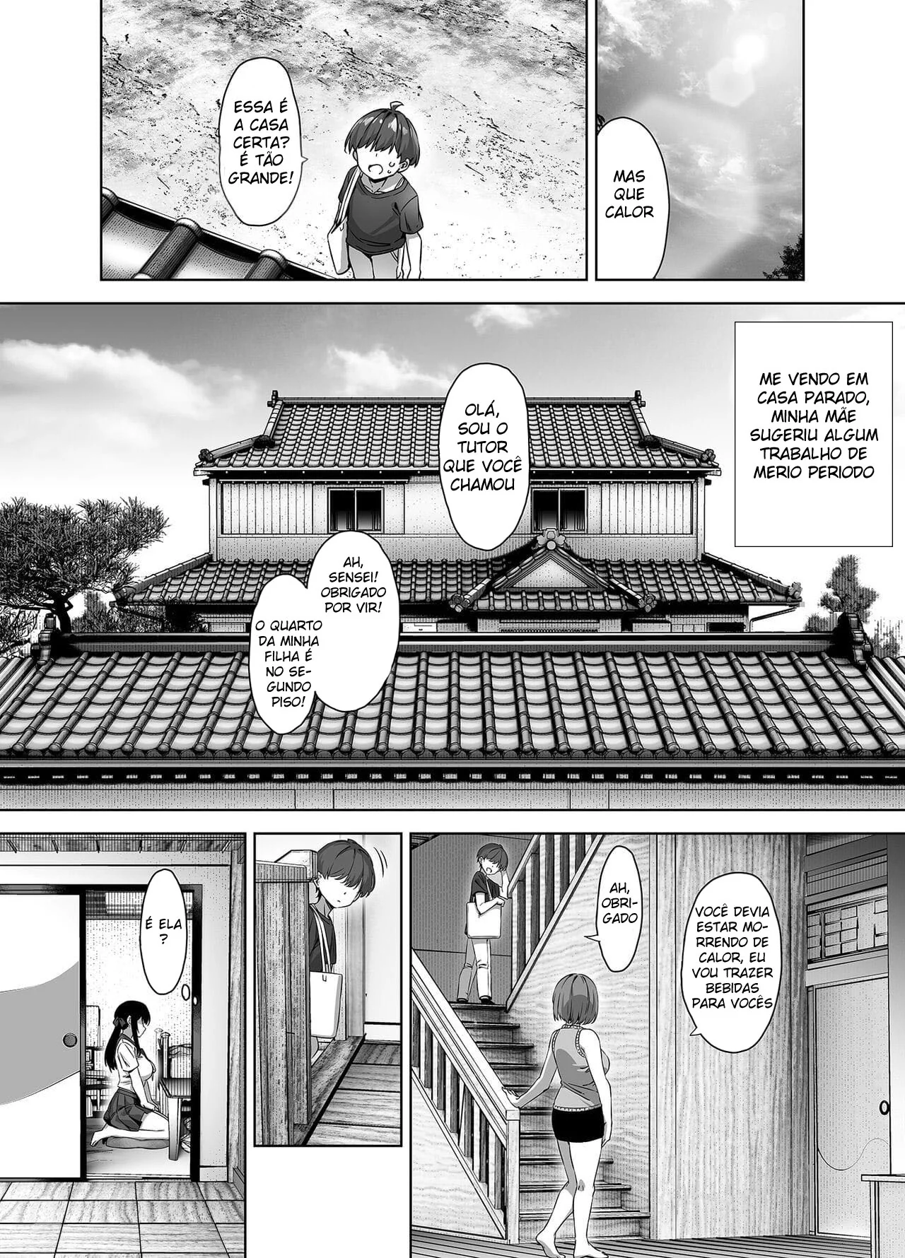 Piranha dos Peitões Seduz Homem Tímido em Aventura Erótica – Hentai HQ Brasileiro